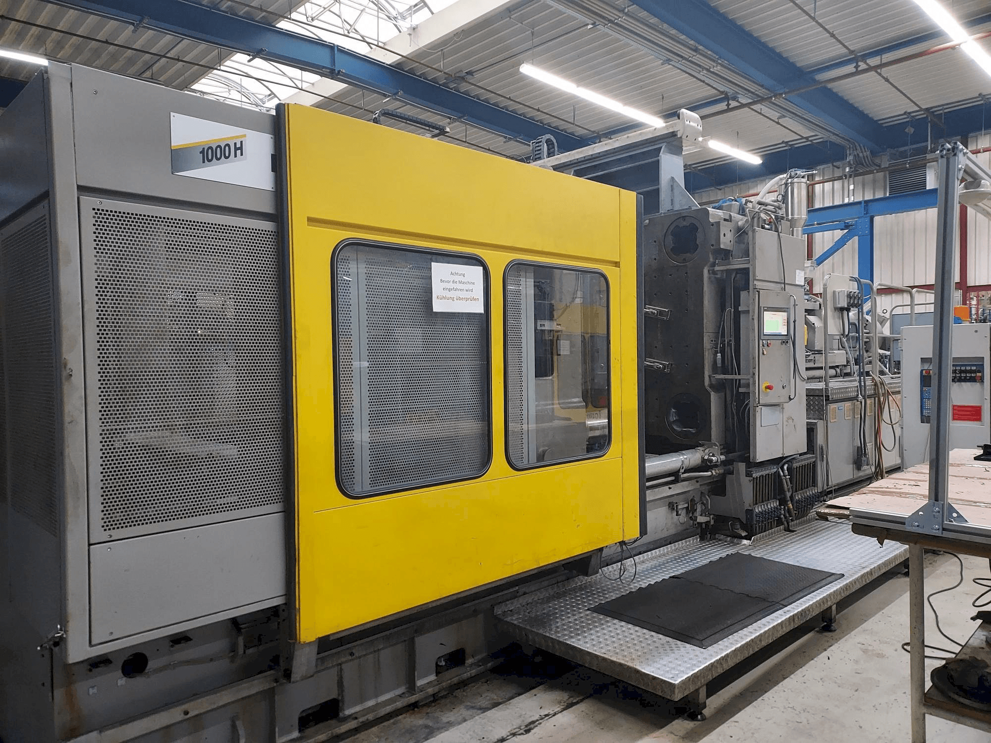 Makine Hemscheidt 1000 - Önden görünüm