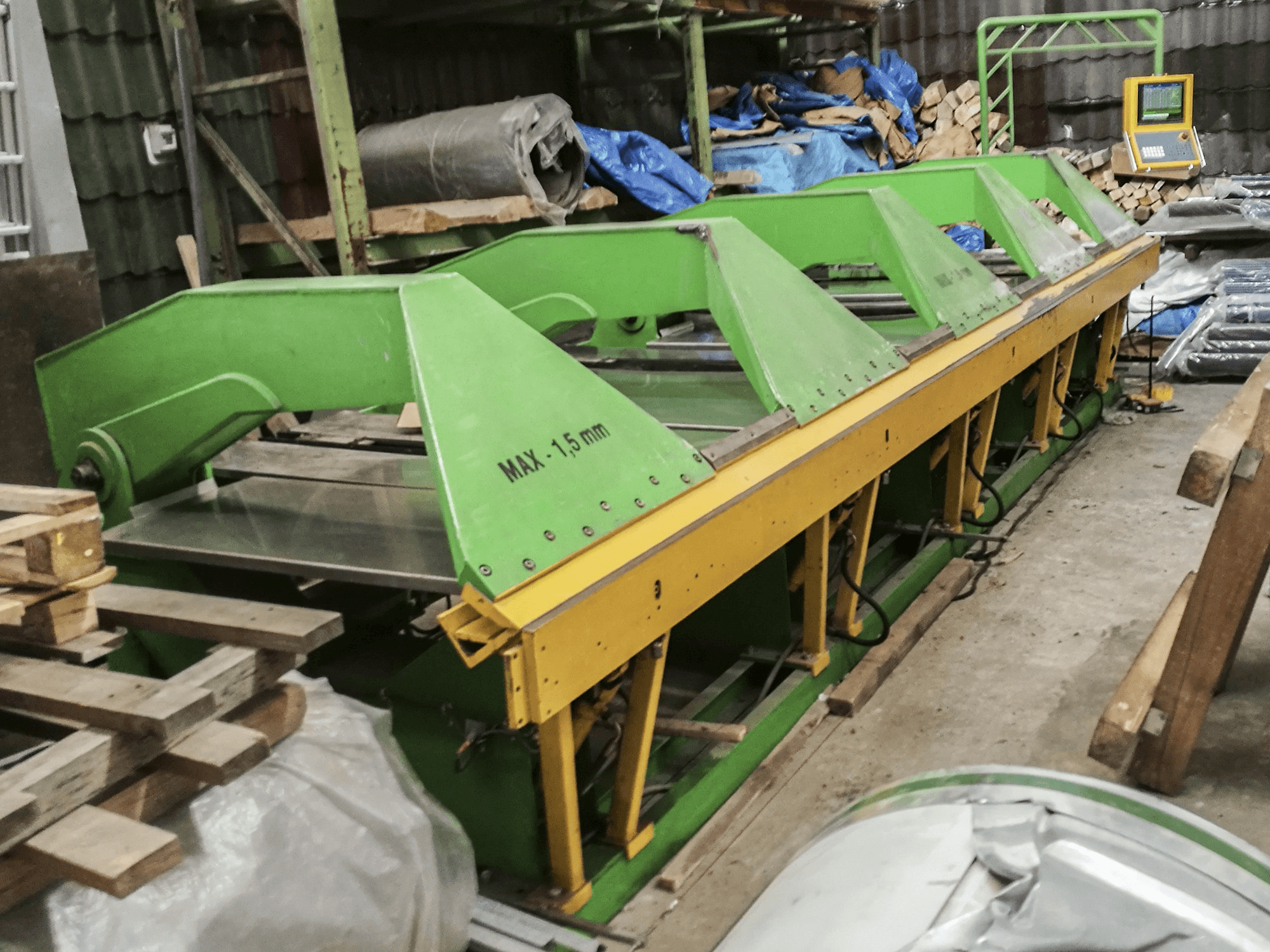 Makine BUD-MASZ - Sol görünüm ZAGINARKA