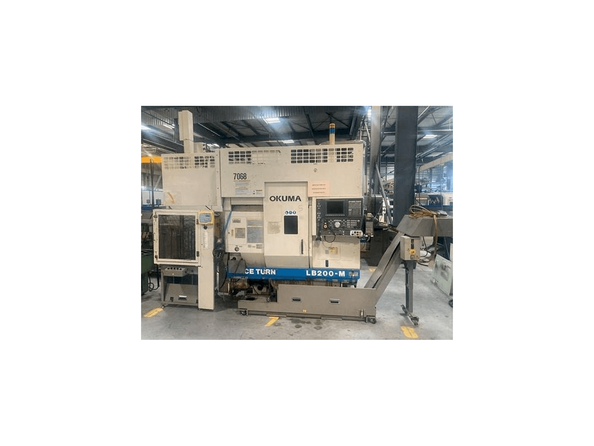 Makine Okuma LB 200M - Önden görünüm