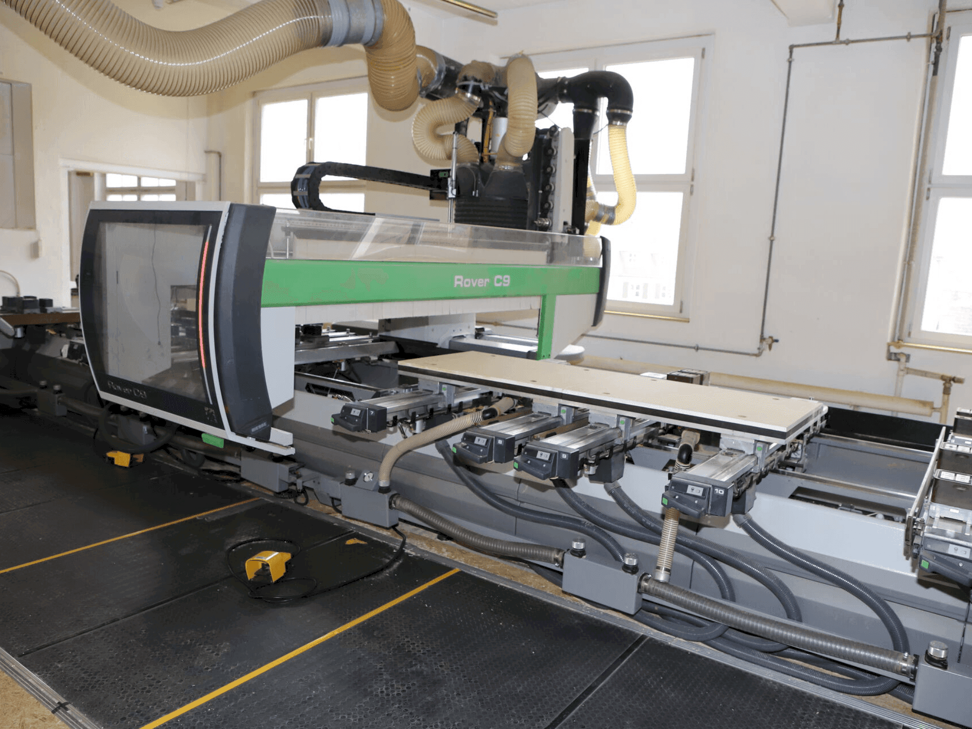 Makine BIESSE ROVER C 9.65 - Önden görünüm