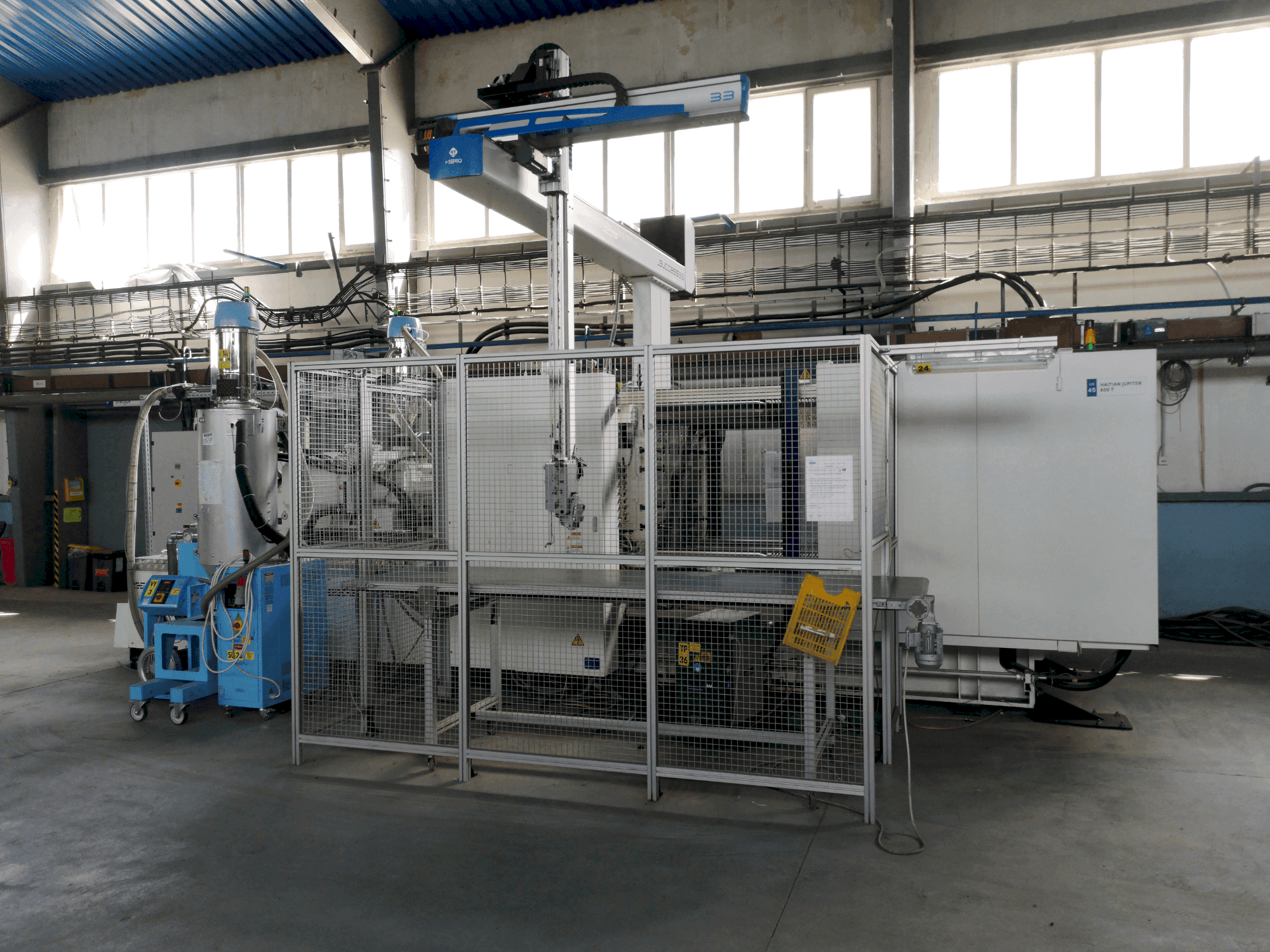 Makine HAITIAN Jupiter 650 II - Önden görünüm