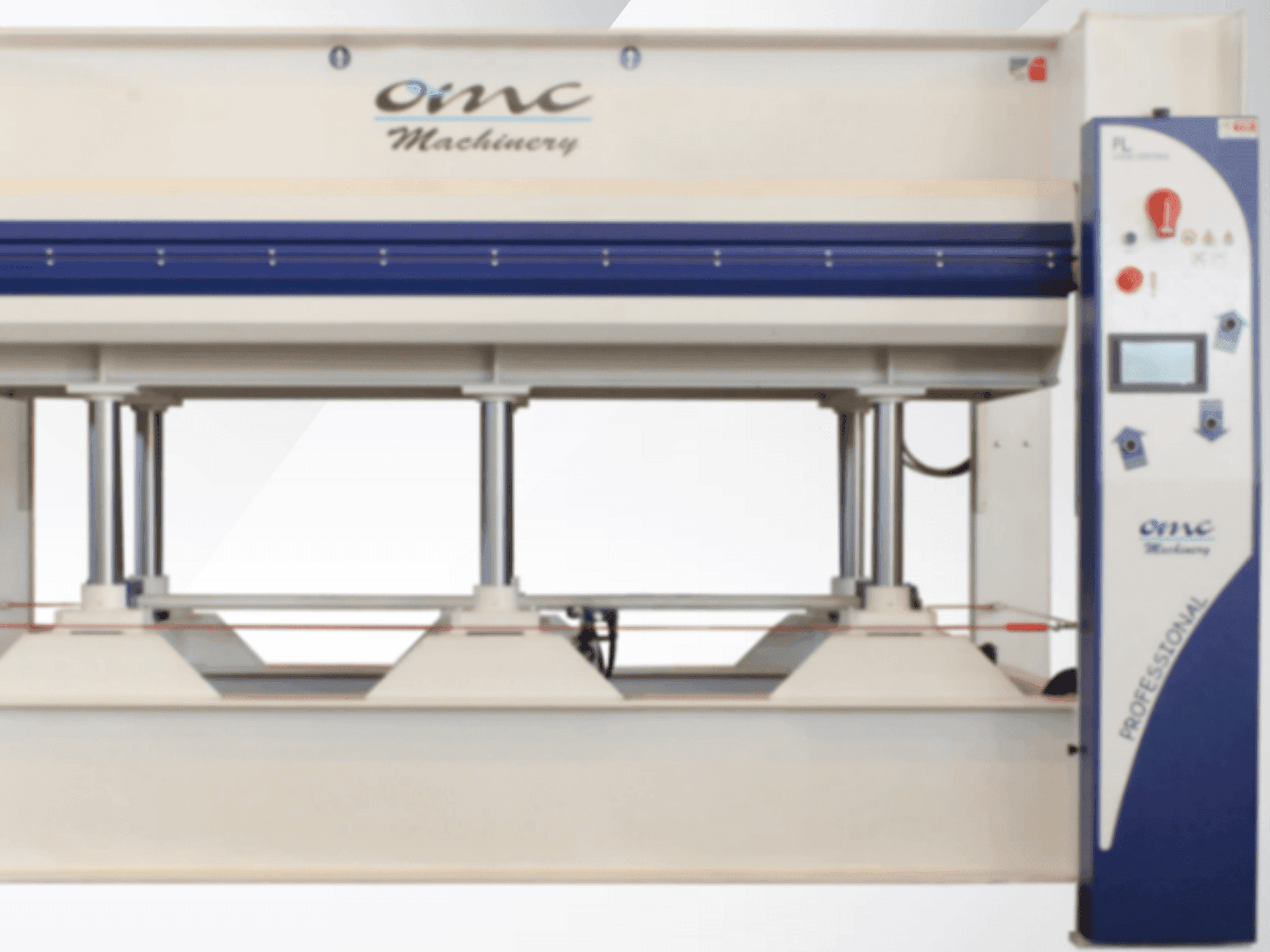 Makine OMC PL 90s - Önden görünüm