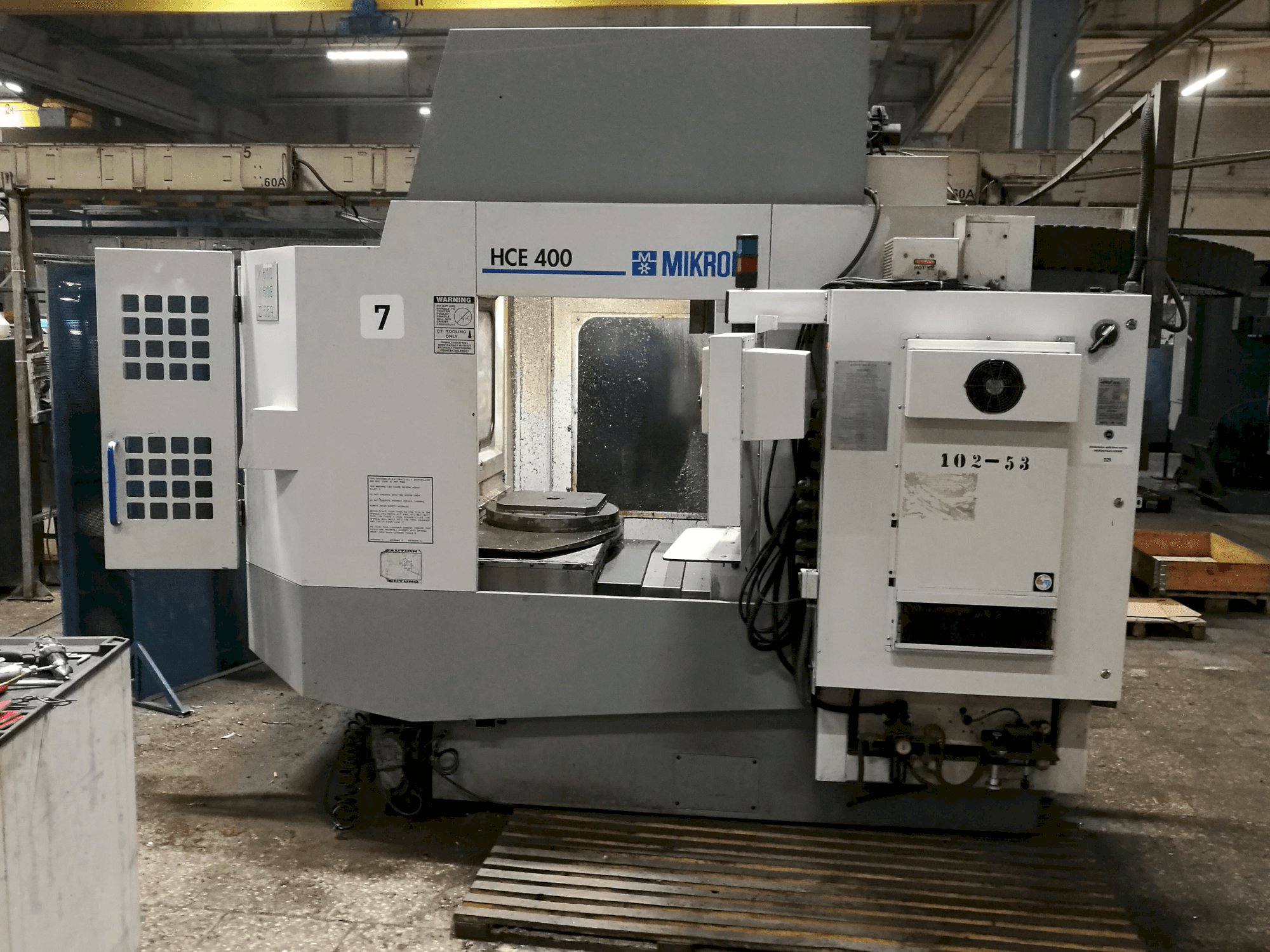 Makine HAAS - Önden görünüm HS-1
