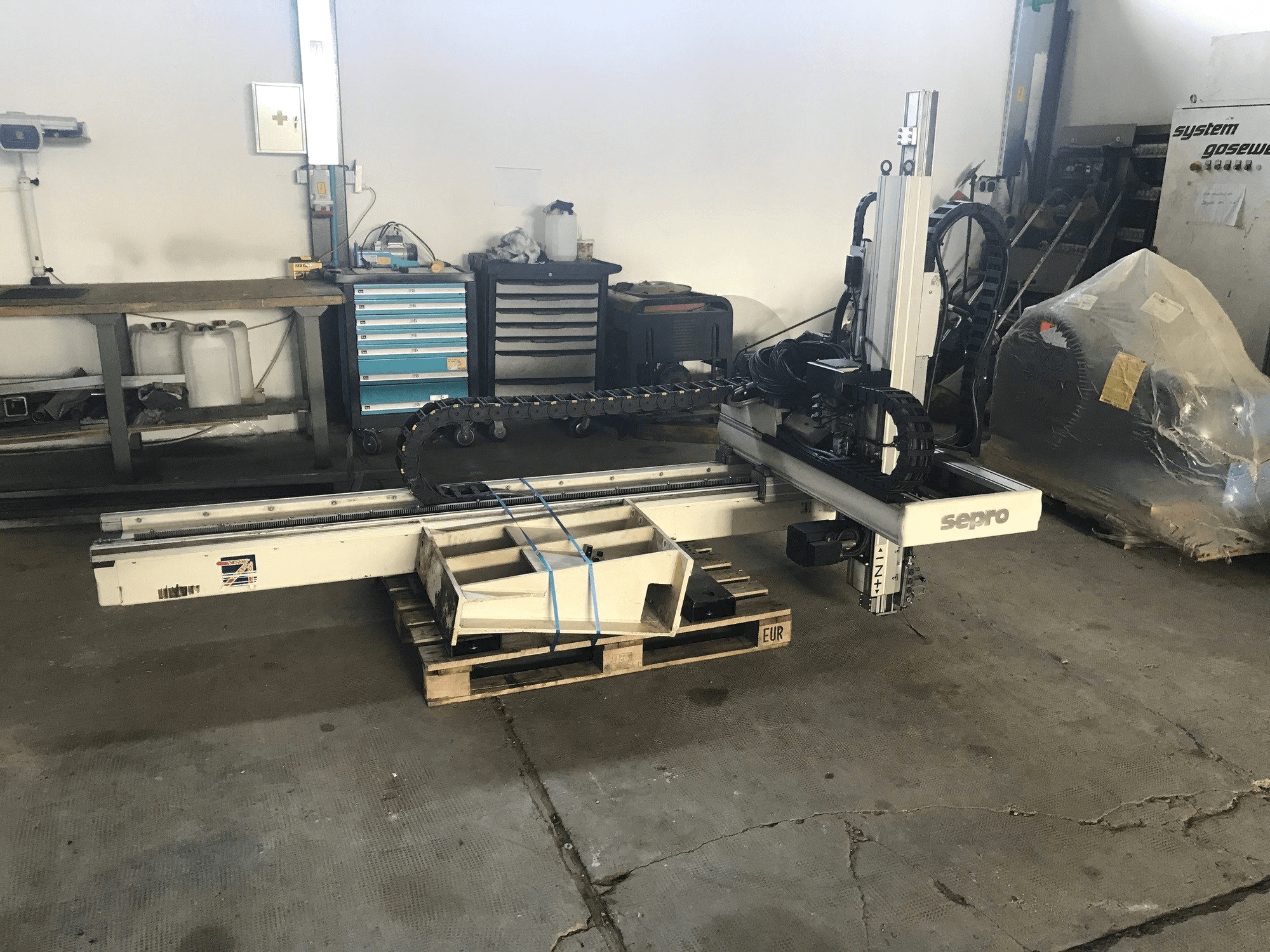 Makine Sepro 3021 BZ - Önden görünüm