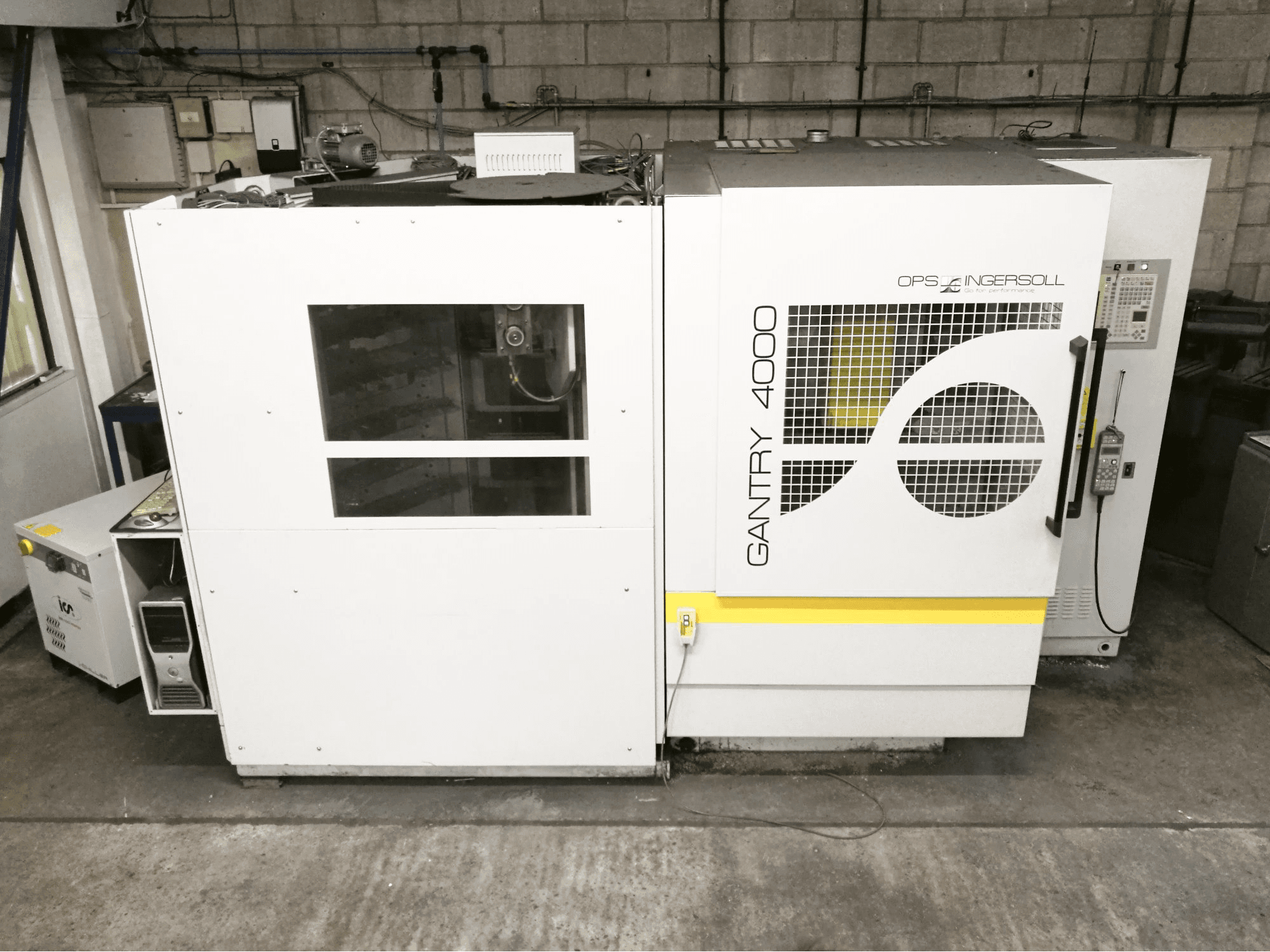 Makine OPS-INGERSOLL - Önden görünüm Gantry 4000