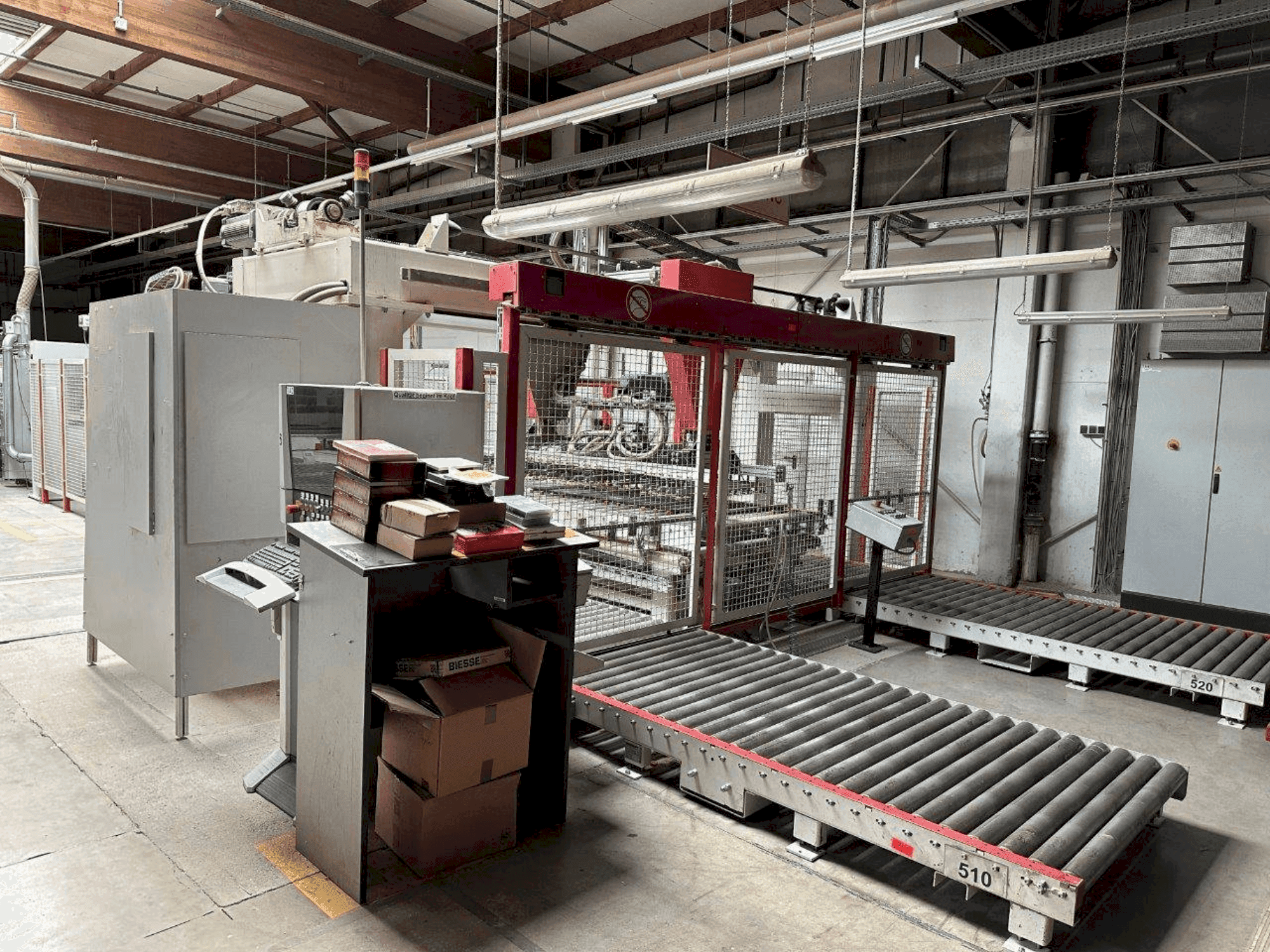 Makine BIESSE TECHNO KERNELL - Önden görünüm