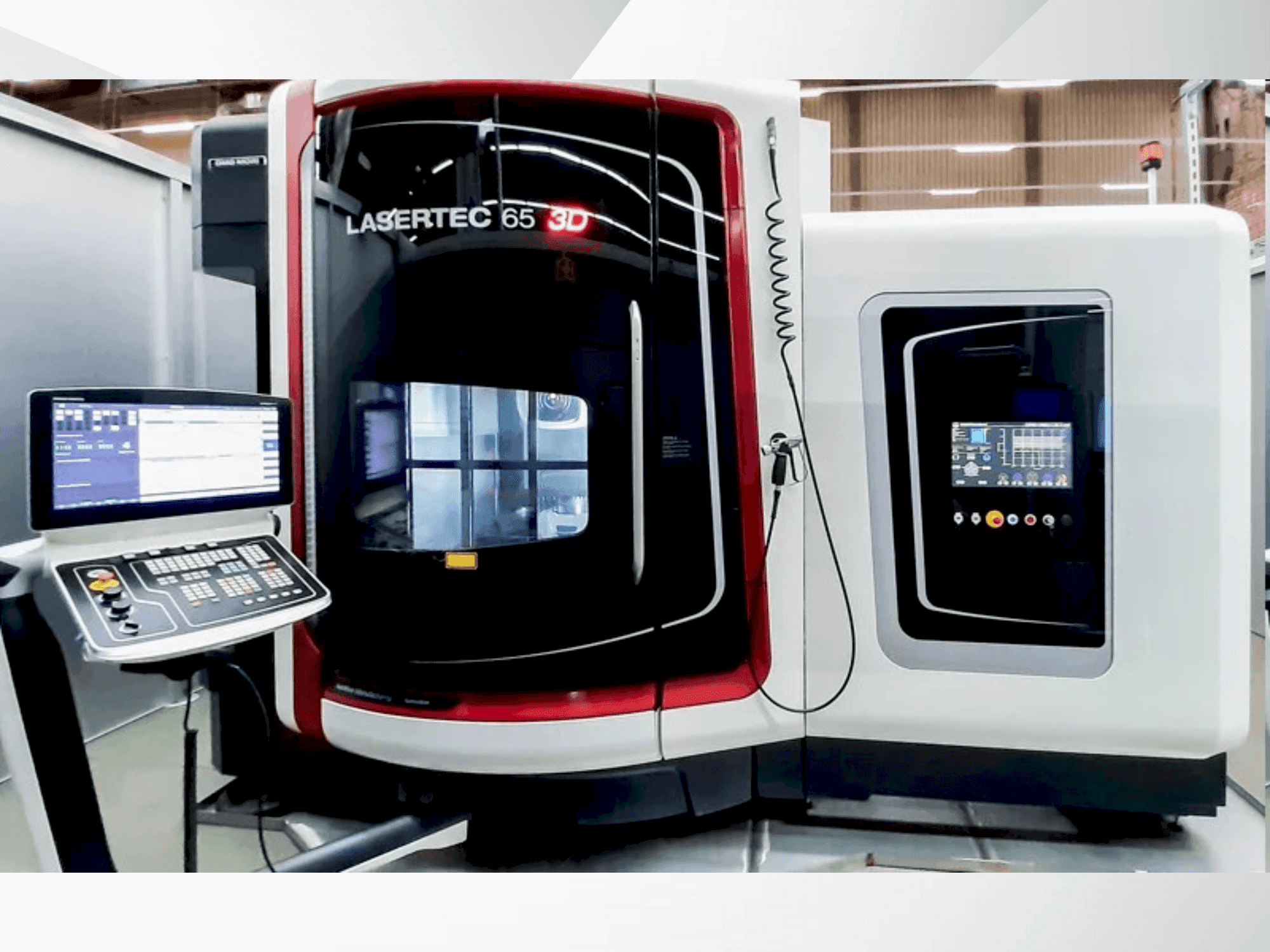 Makine DMG MORI Lasertec 65 - Önden görünüm