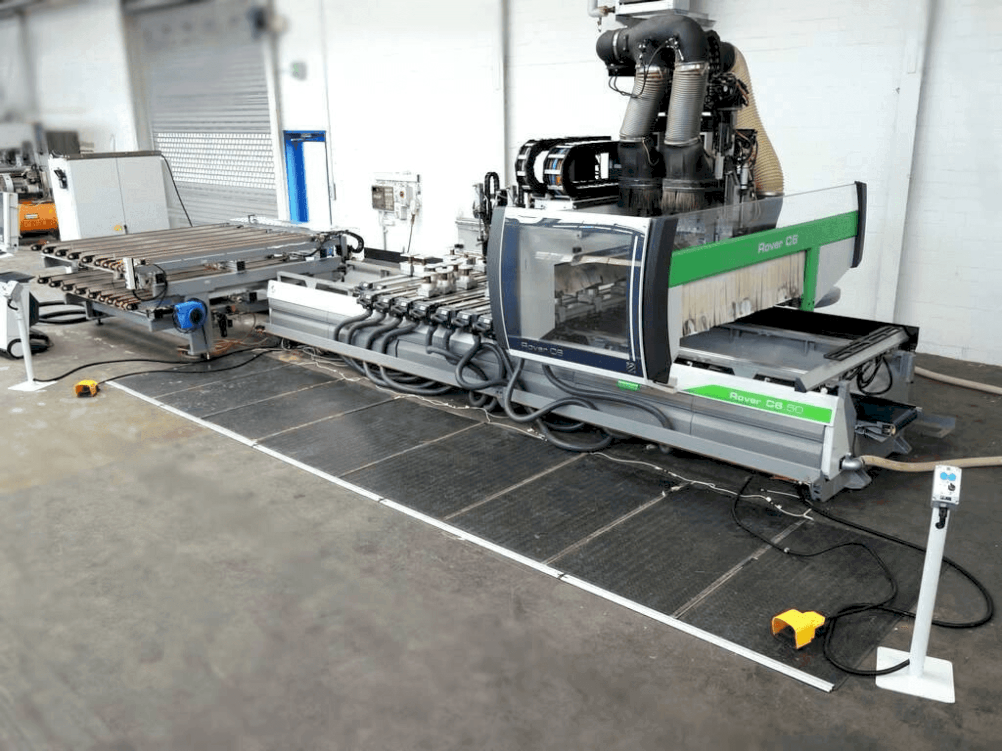 Makine BIESSE Rover C6 - Önden görünüm