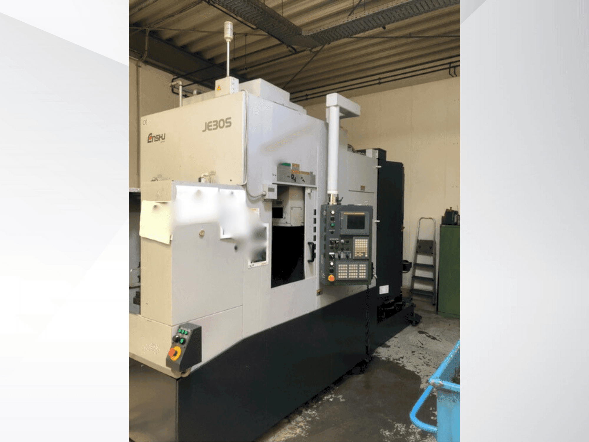 Makine Enshu Je30S - Önden görünüm