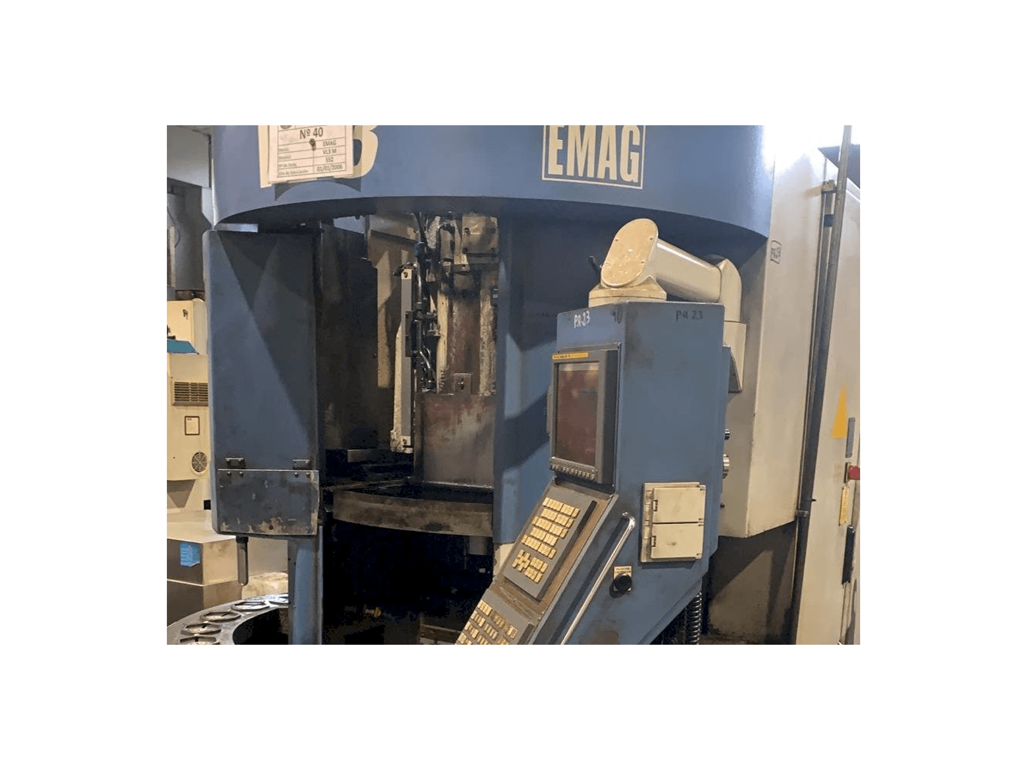 Makine EMAG VL 3 - Önden görünüm