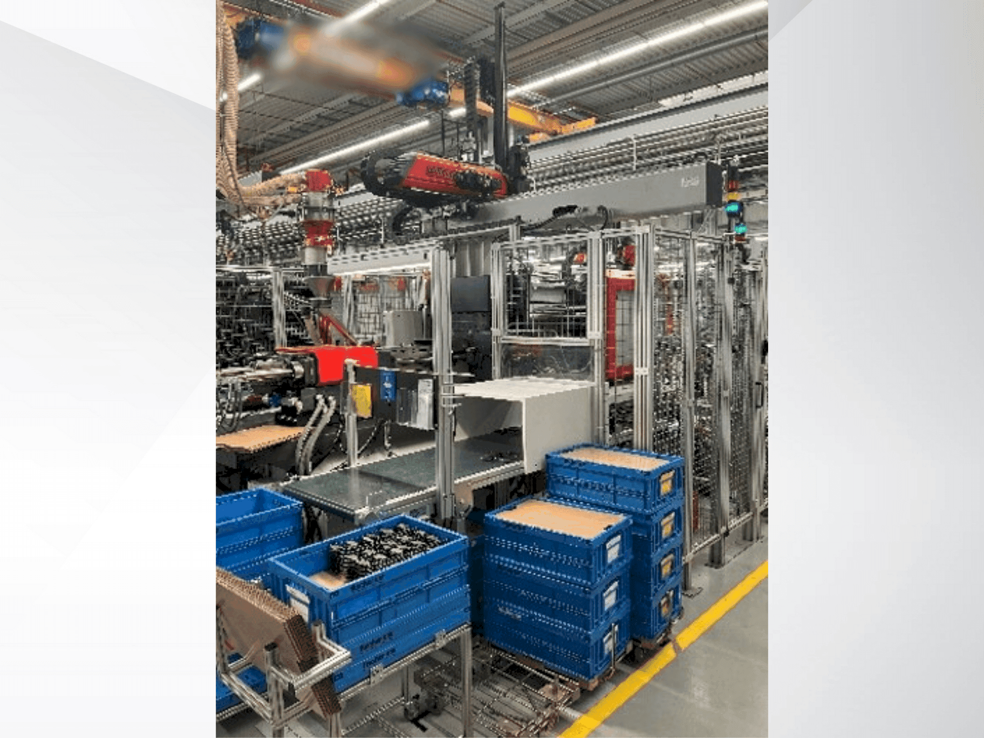 Makine Arburg Allrounder 470 S 1300-350 (2004) - Önden görünüm