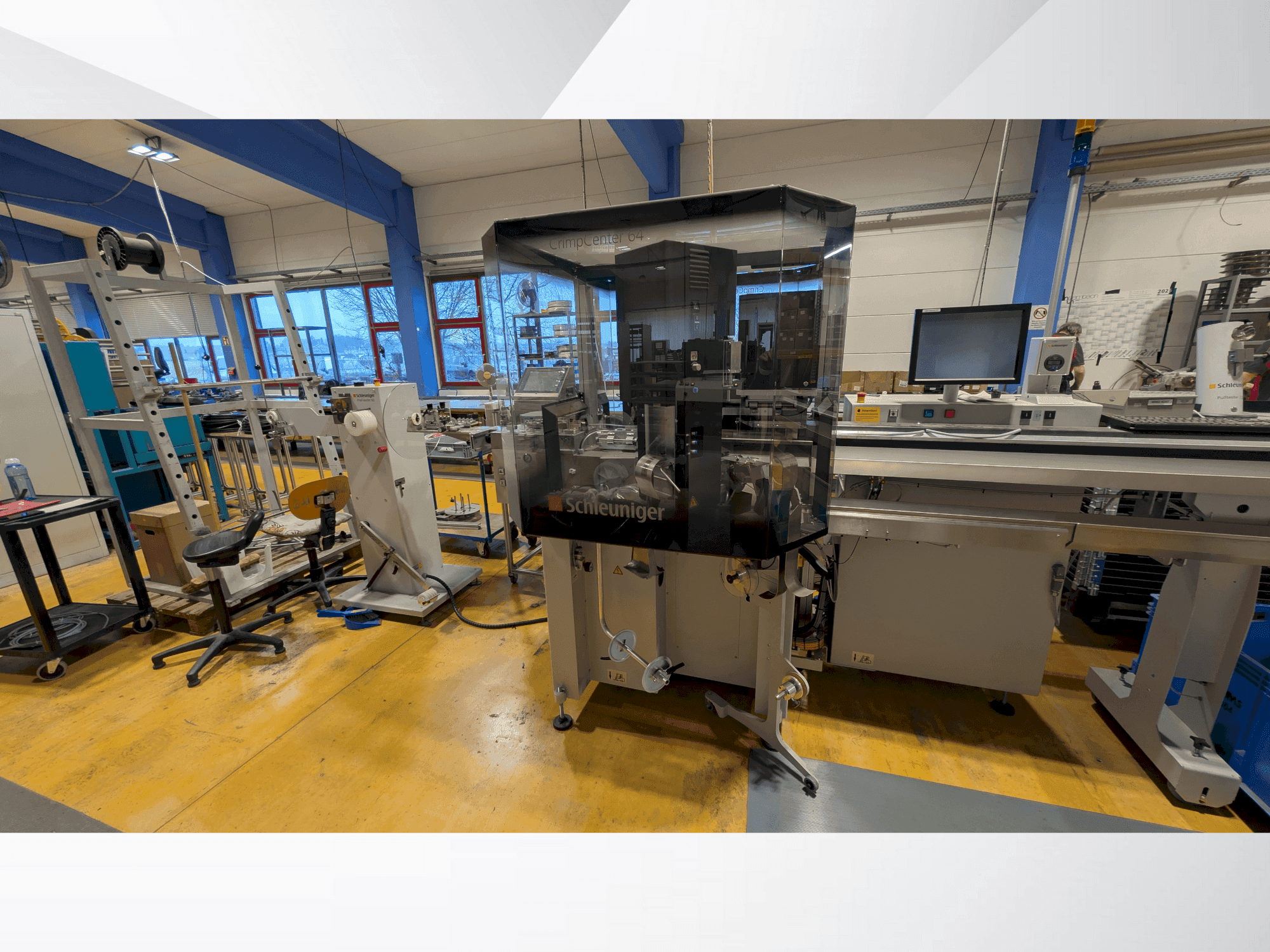 Makine Schleuniger CrimpCenter 64 - Önden görünüm