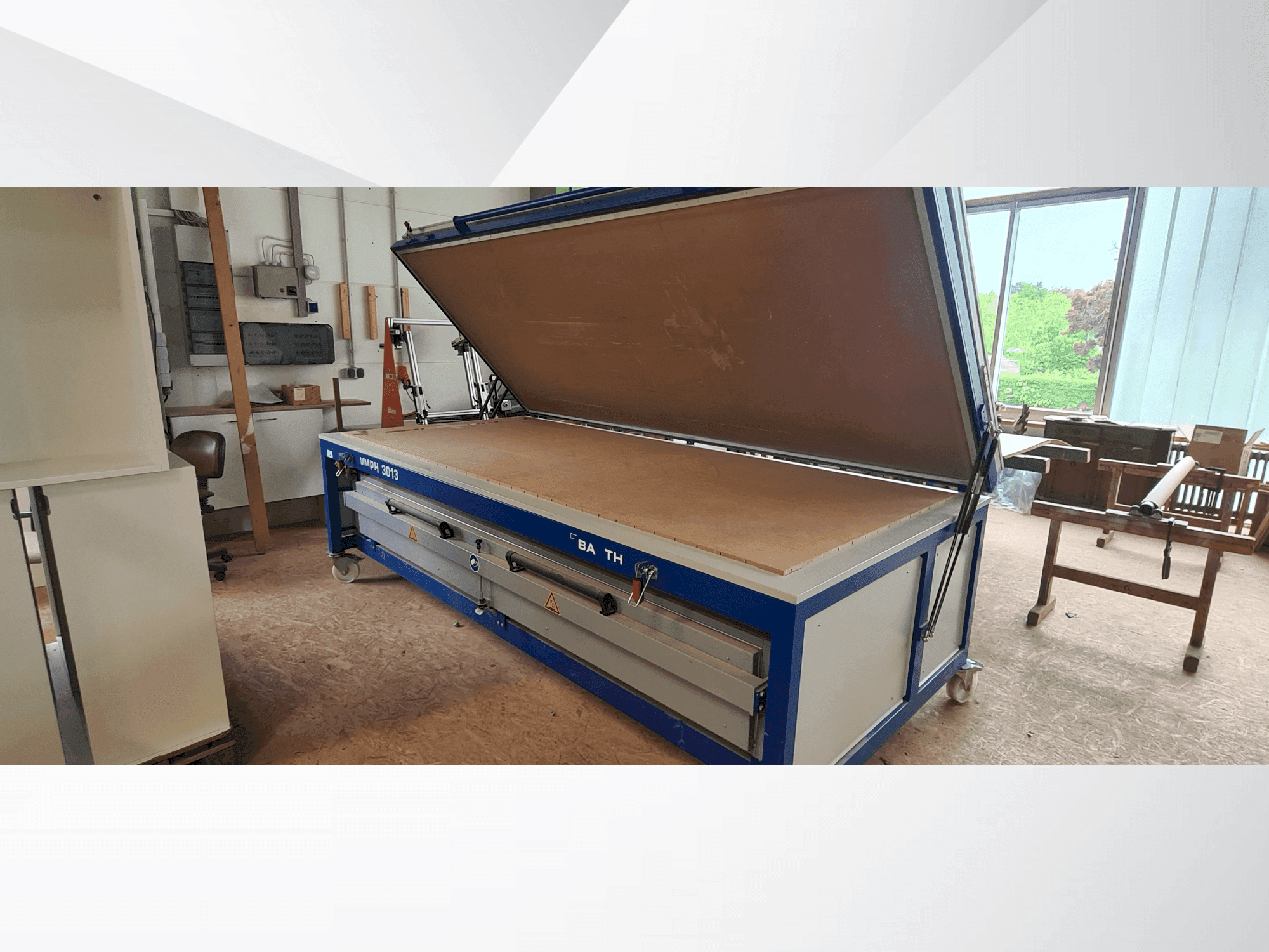 Makine BARTH VMPH 3013 - Önden görünüm