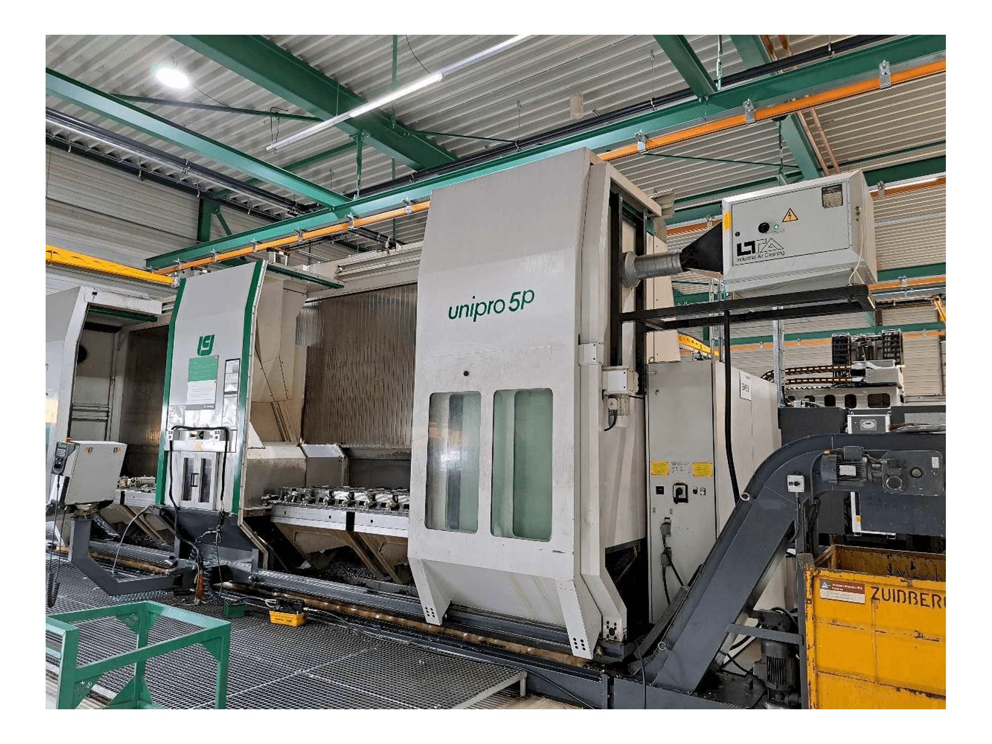 Makine Unisign Unipro 5P - Önden görünüm