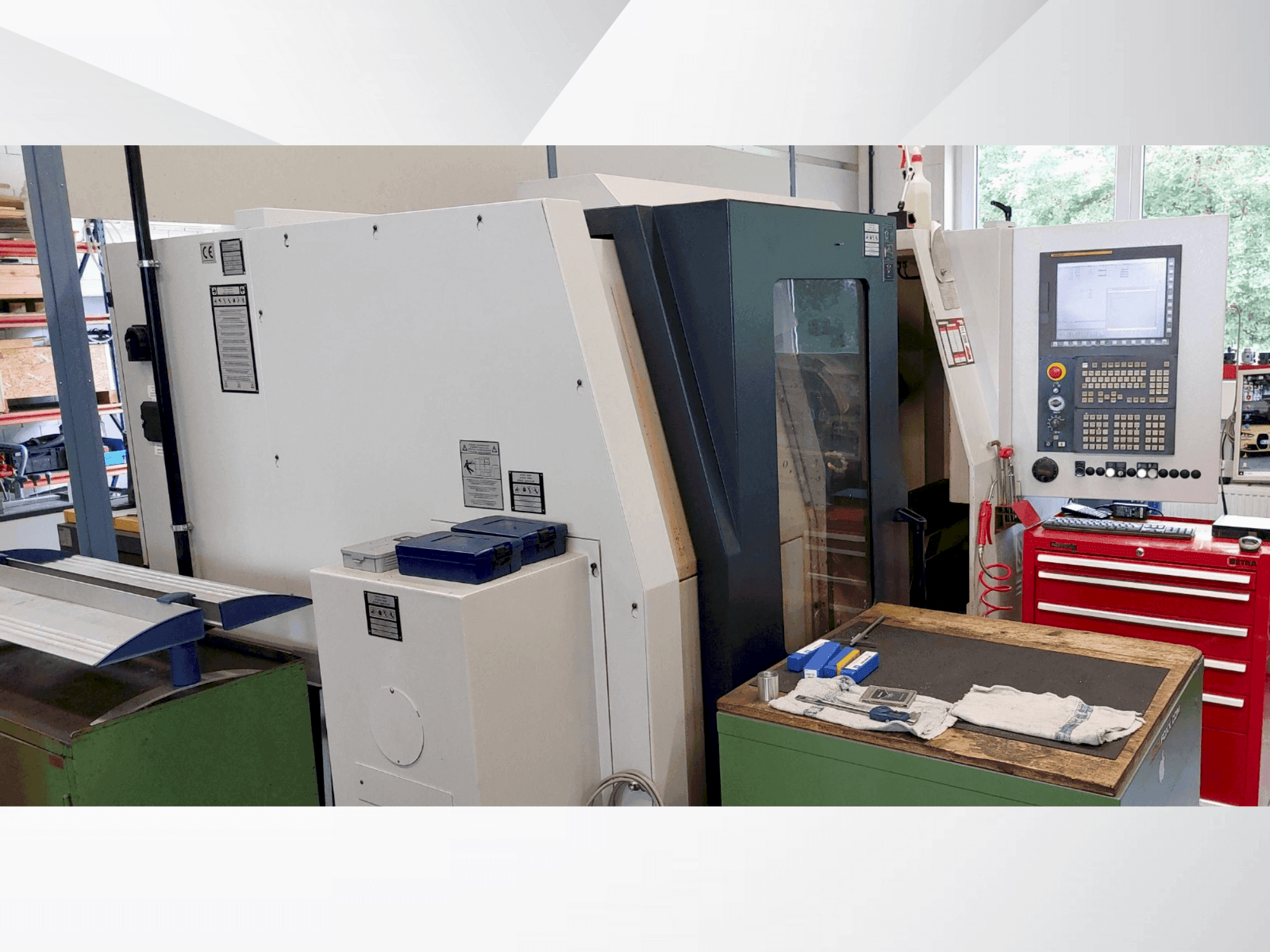 Makine SPINNER TC 600 65 MC - Önden görünüm