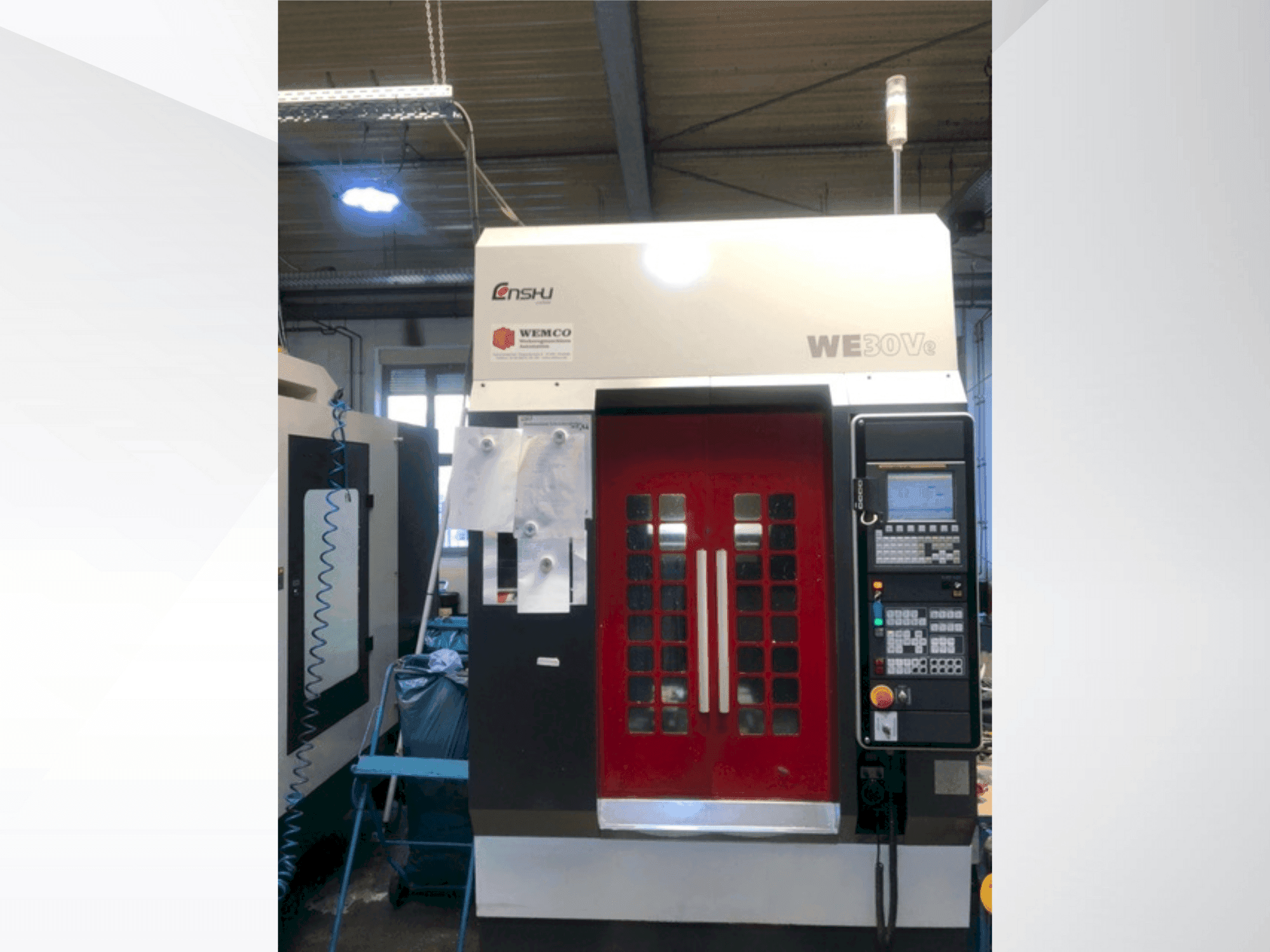 Makine Enshu WE30Ve - Önden görünüm