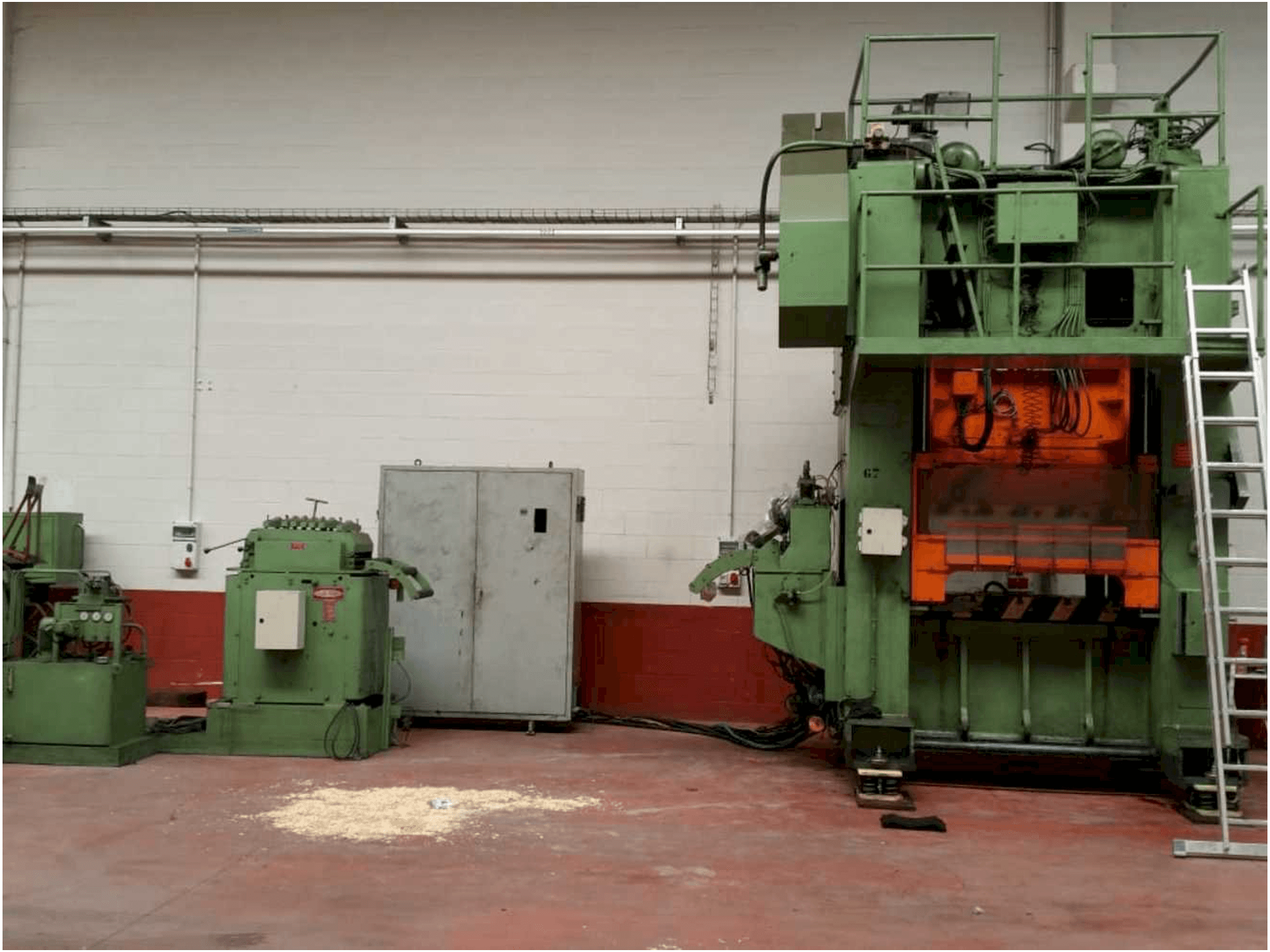 Makine Arisa SC2-160-150-S - Önden görünüm