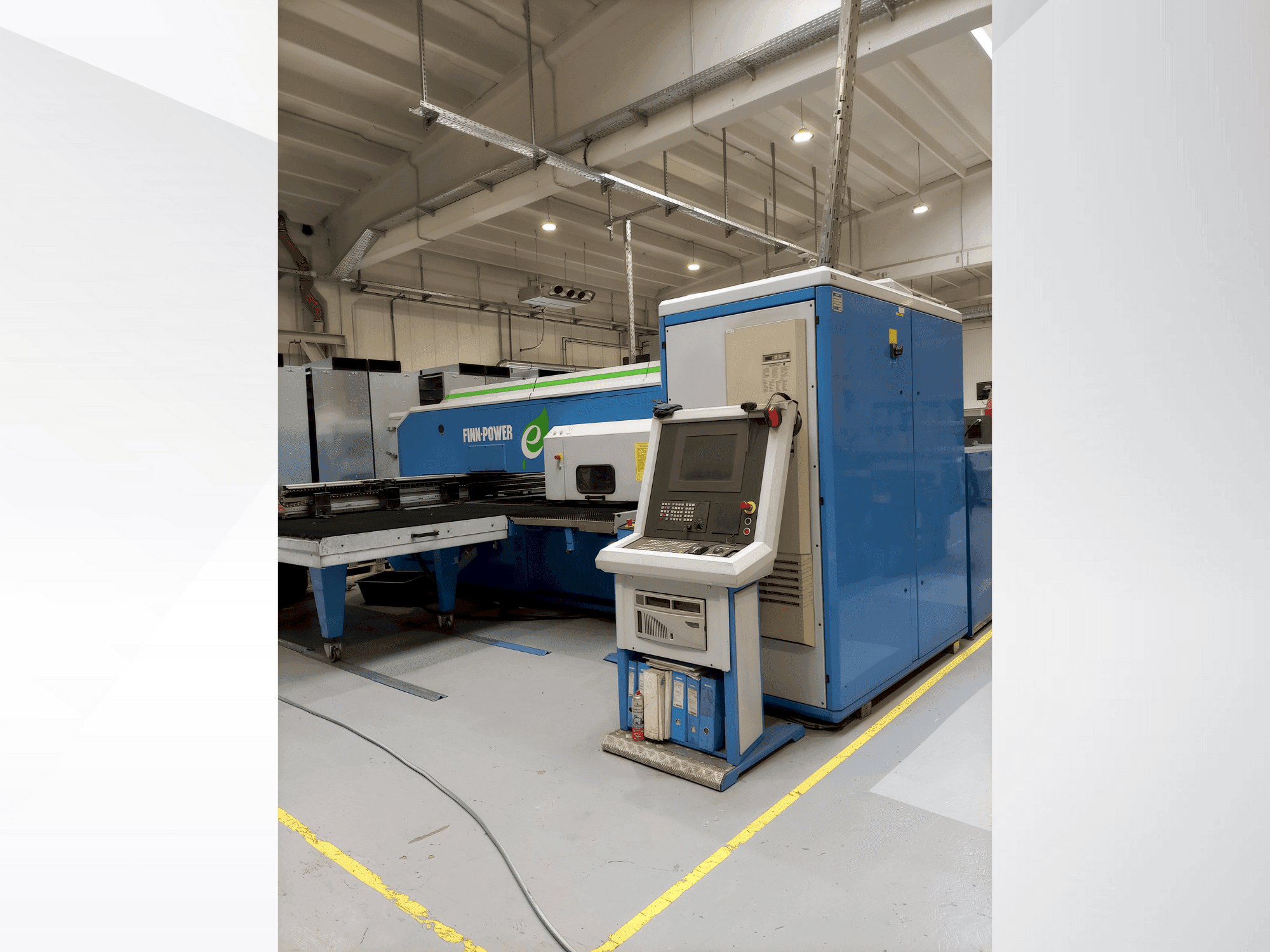 Makine Finn-Power E5 U - Önden görünüm