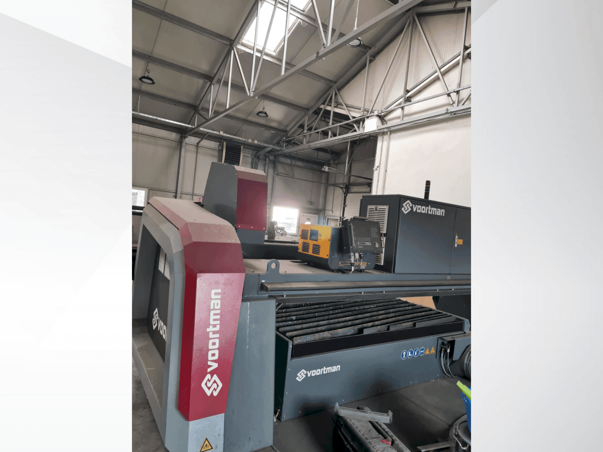 Makine VOORTMAN V304 - Önden görünüm