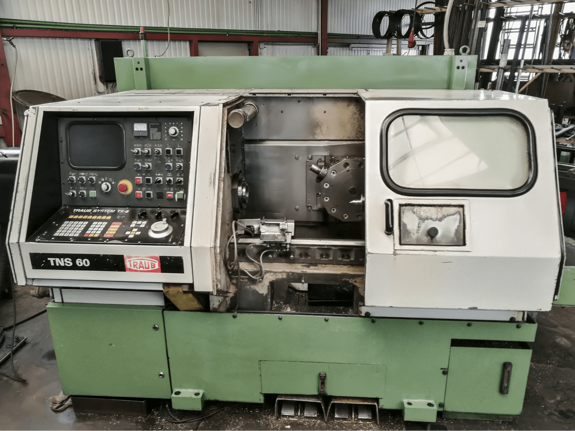 Makine TRAUB - Önden görünüm TNS 60