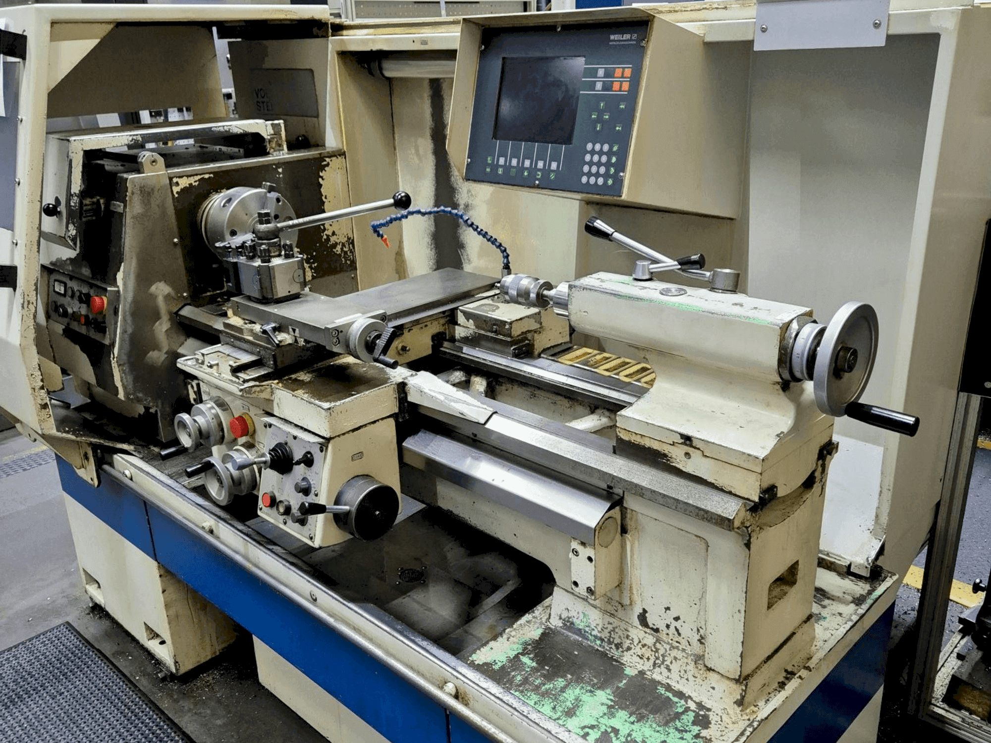 Makine Weiler E 35 - Önden görünüm