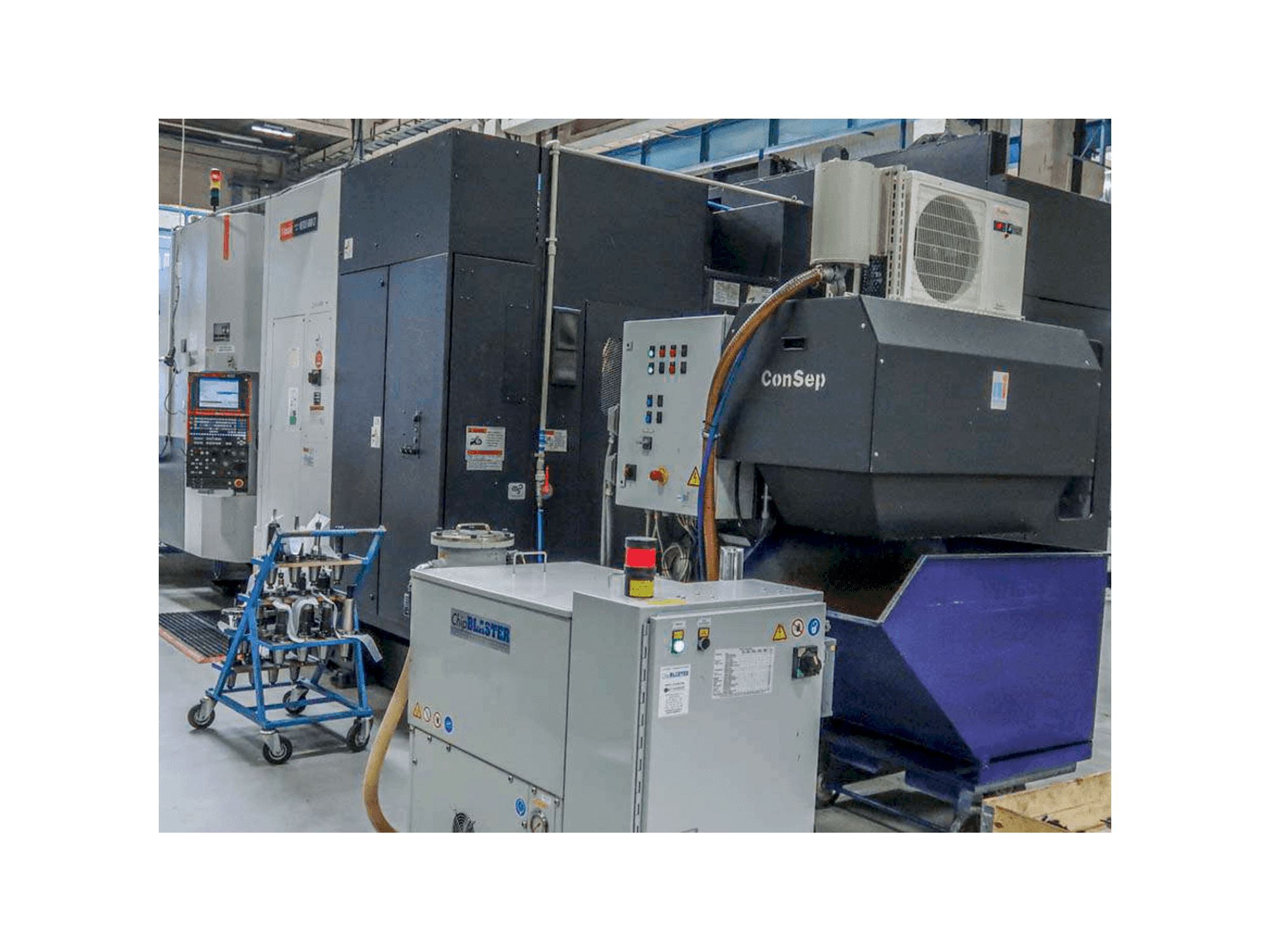 Makine Mazak NEXUS HCN 6000 II - Önden görünüm