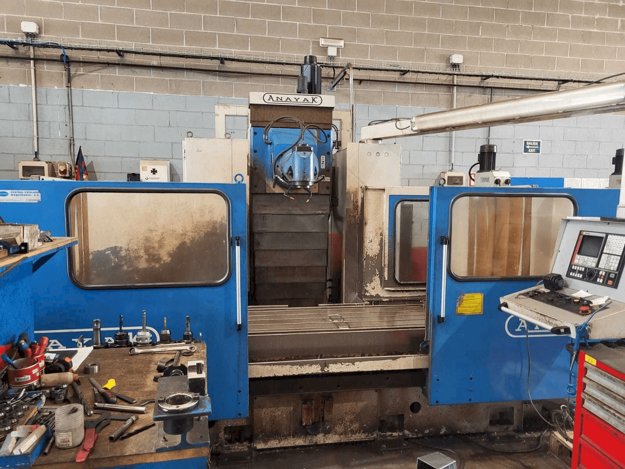 Makine ANAYAK VH-2200 - Önden görünüm