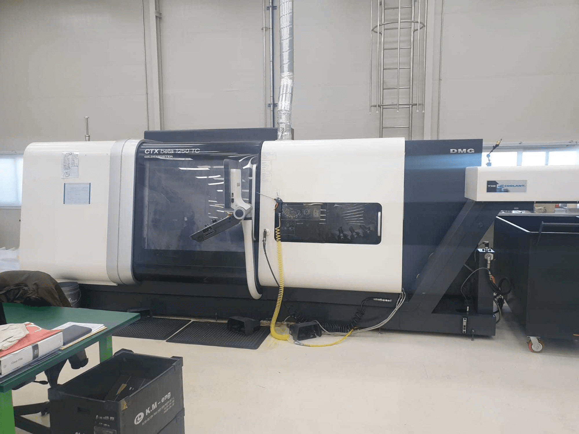 Makine DMG MORI Gildemeister CTX Beta 1250 TC - Önden görünüm