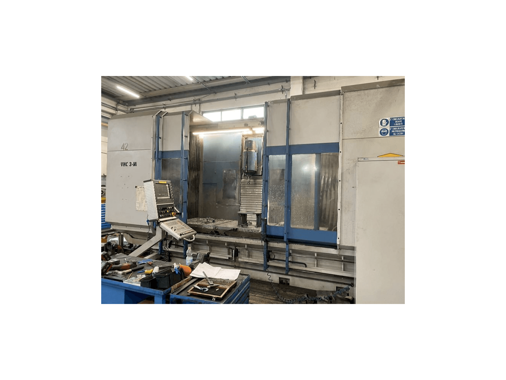 Makine AXA VHC 3M/2E - Önden görünüm