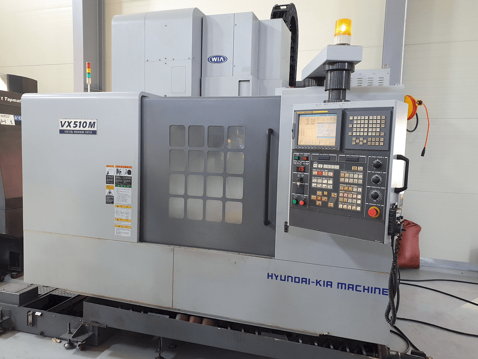 Makine Hyundai Kia VX510M - Önden görünüm