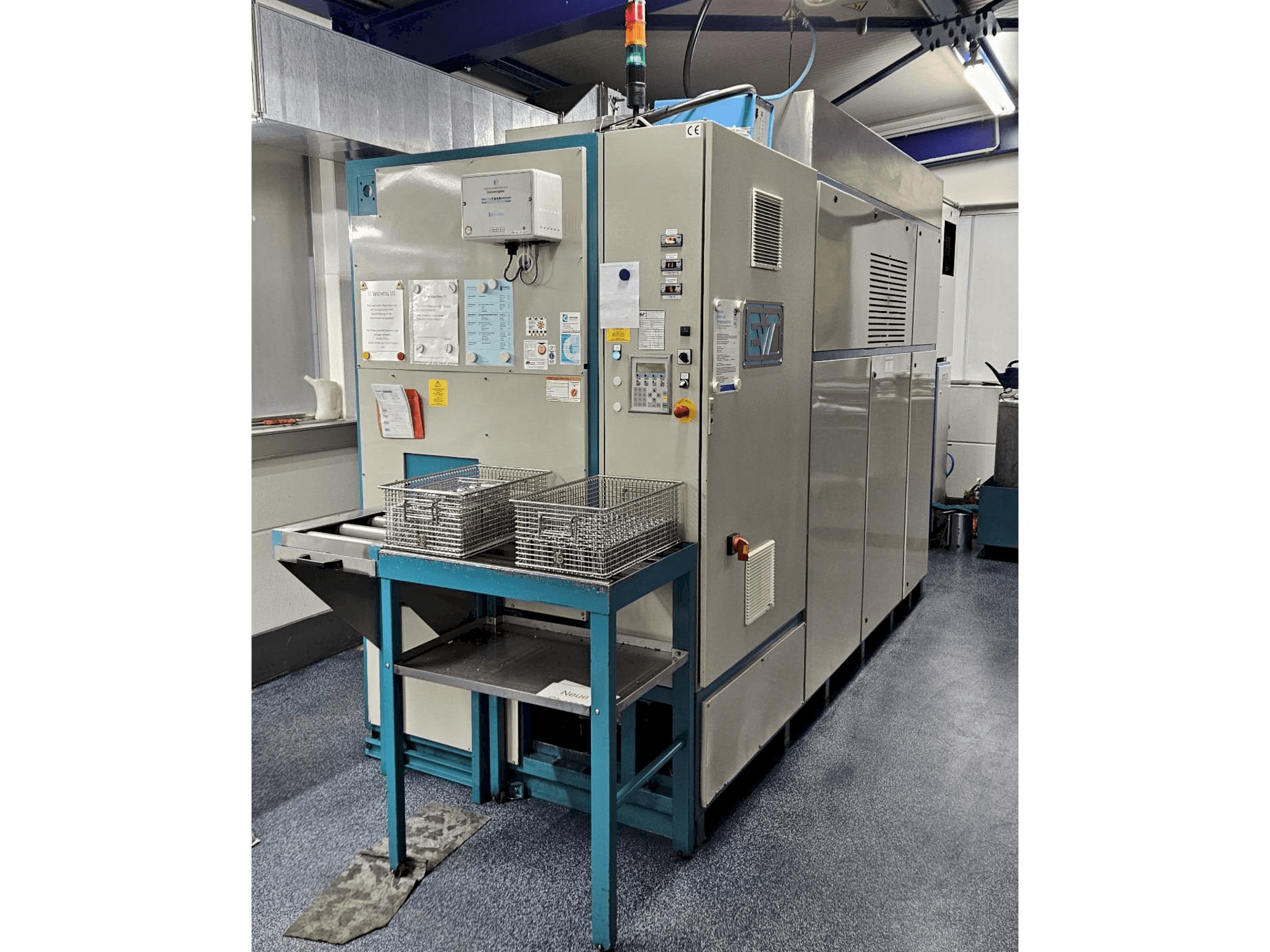 Makine EVT TD 3001/530 PER - Önden görünüm