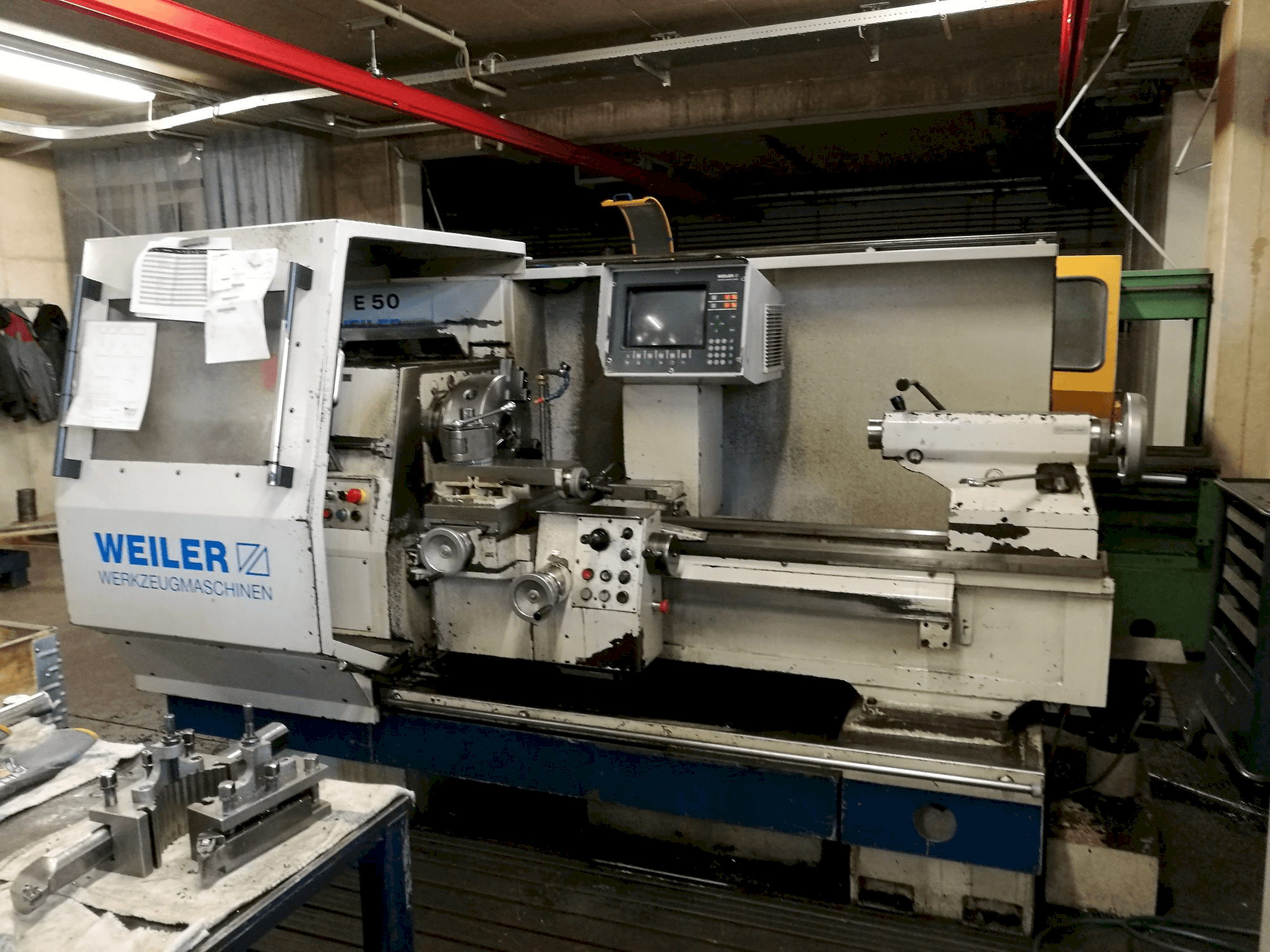 Makine Weiler E50/1 - Önden görünüm