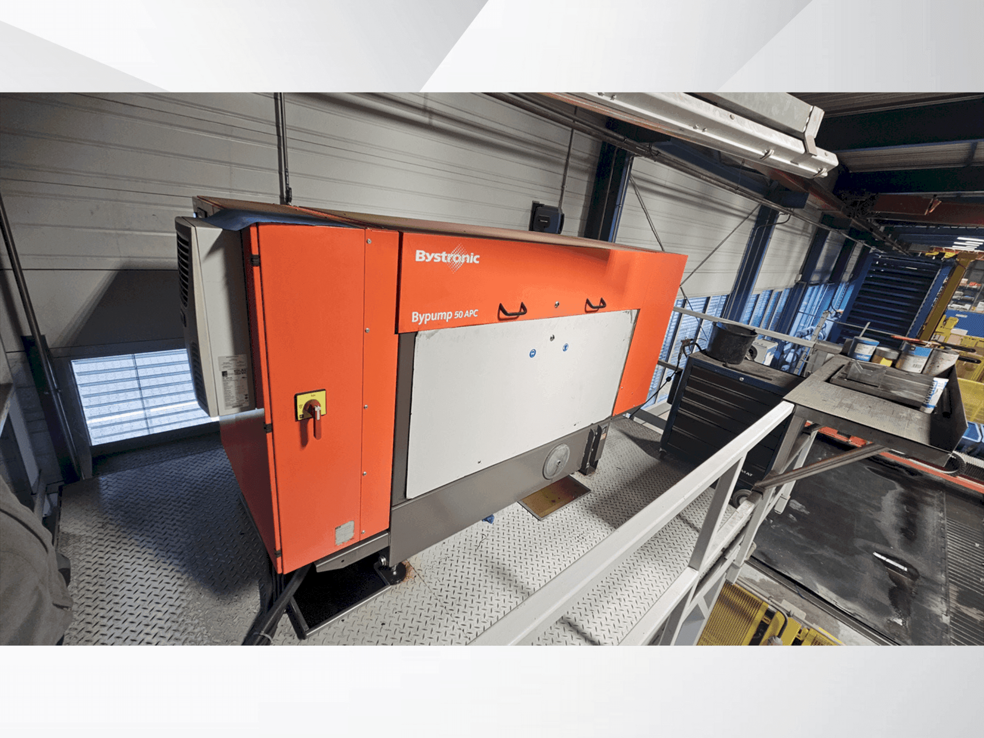 Makine Bystronic Byjet 6030L - Önden görünüm