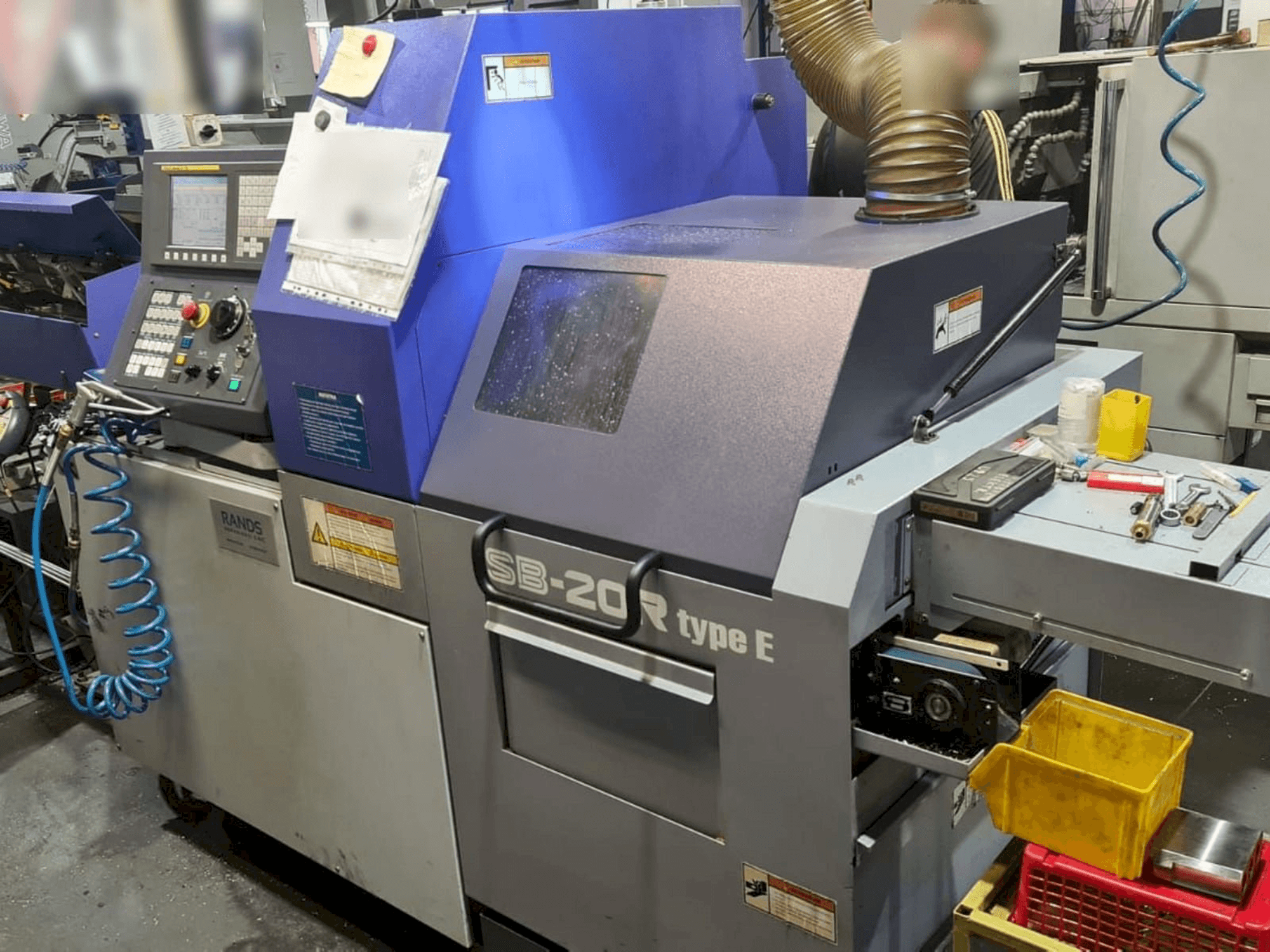 Makine Star SB-20R type E - Önden görünüm