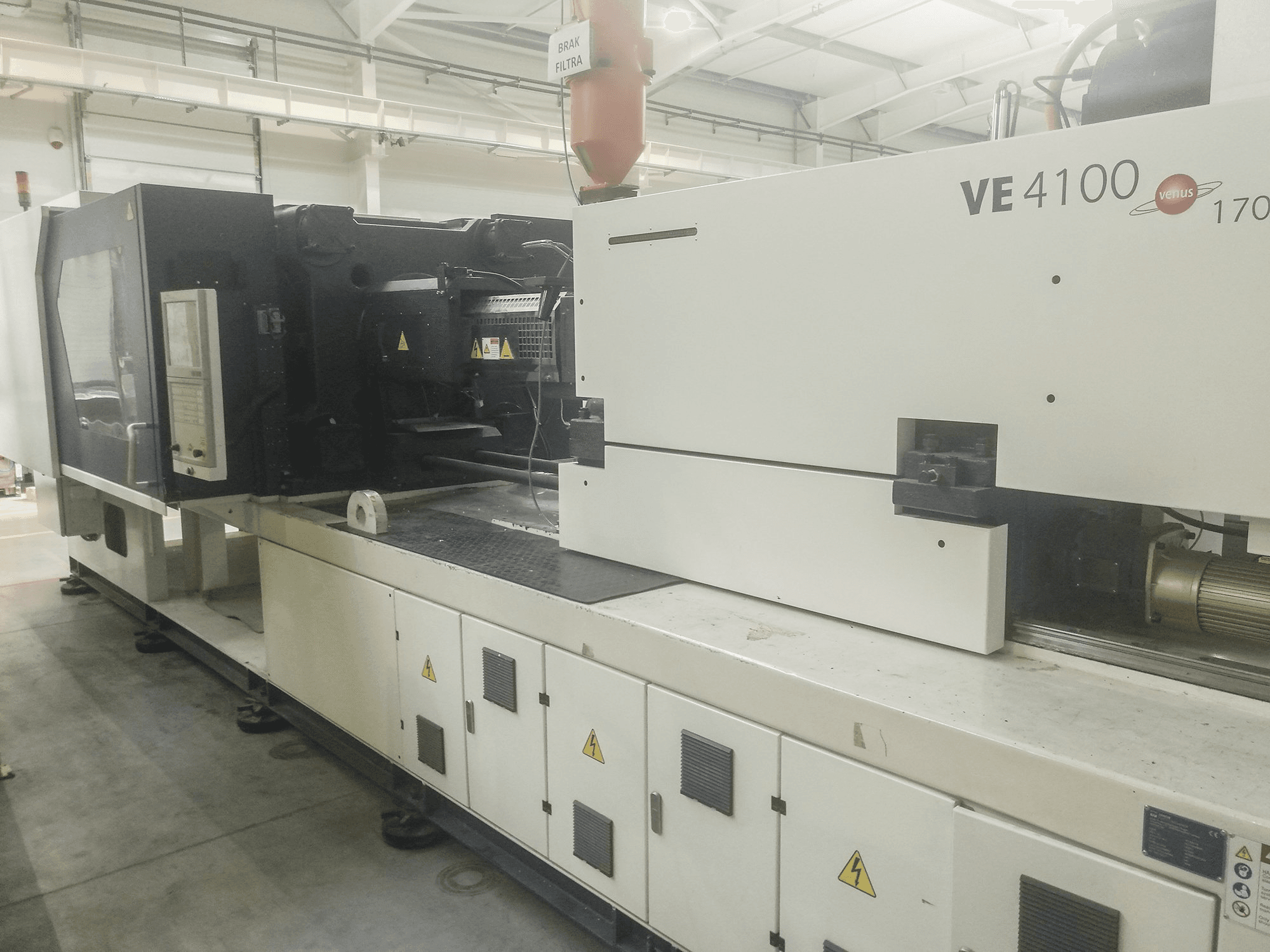 Makine Zhafir - Sağdan görünüm VE 4100/1700