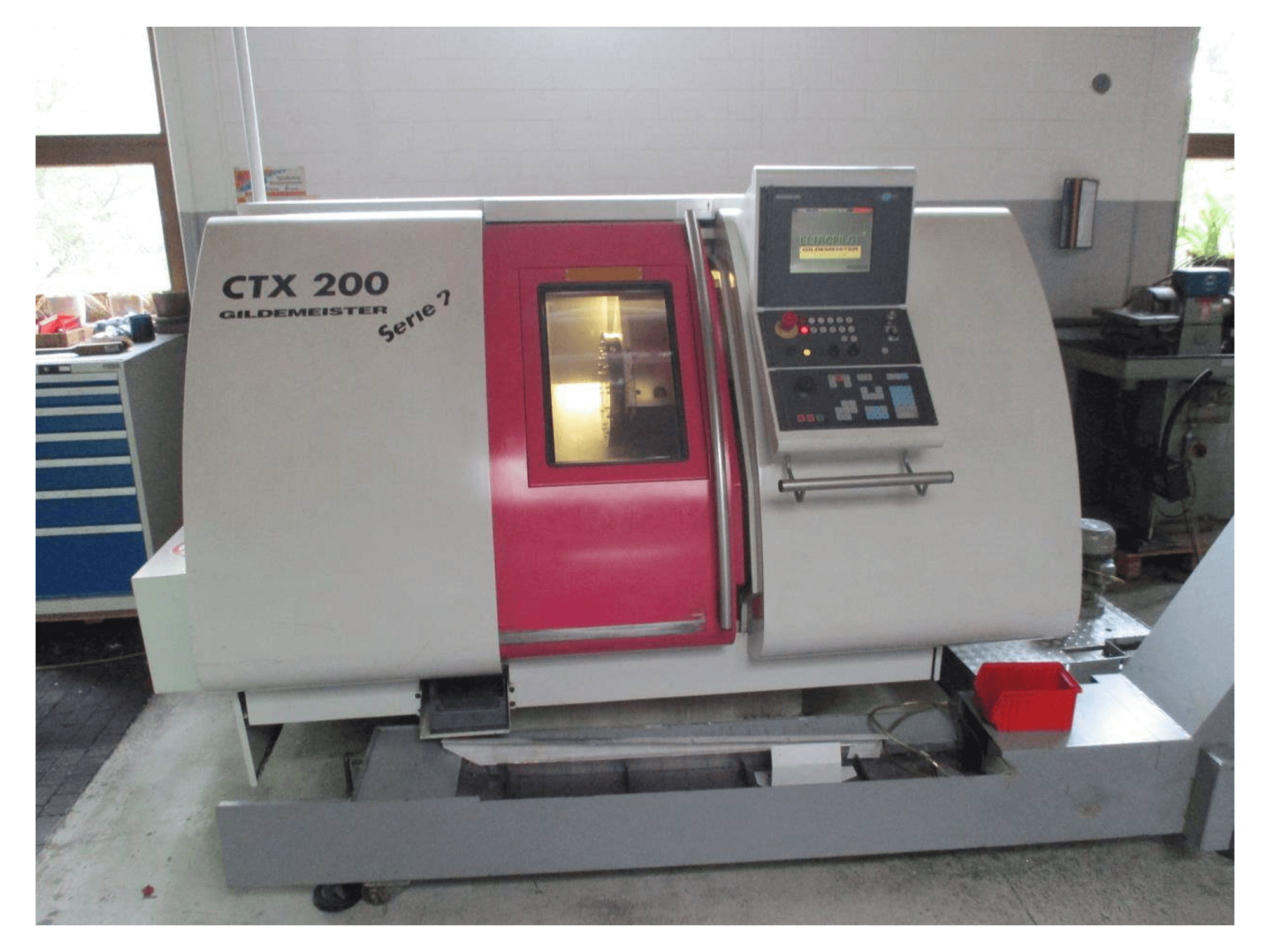 Makine Gildemeister CTX 200 - Önden görünüm