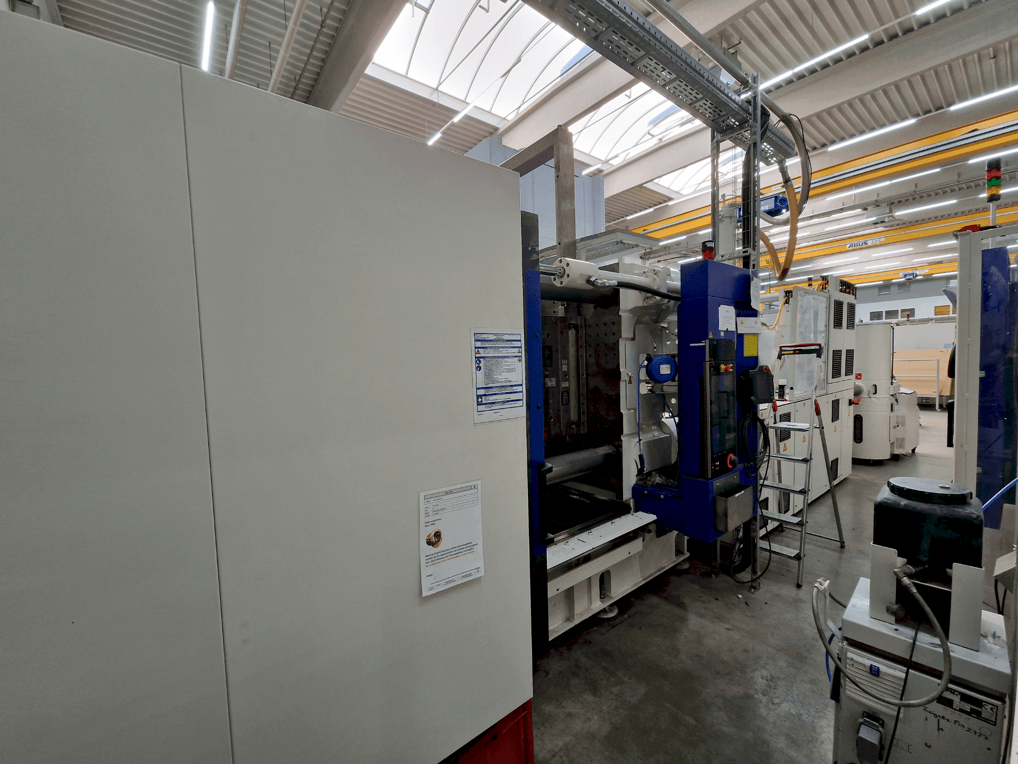 Makine Engel duo 2400/650 - Önden görünüm