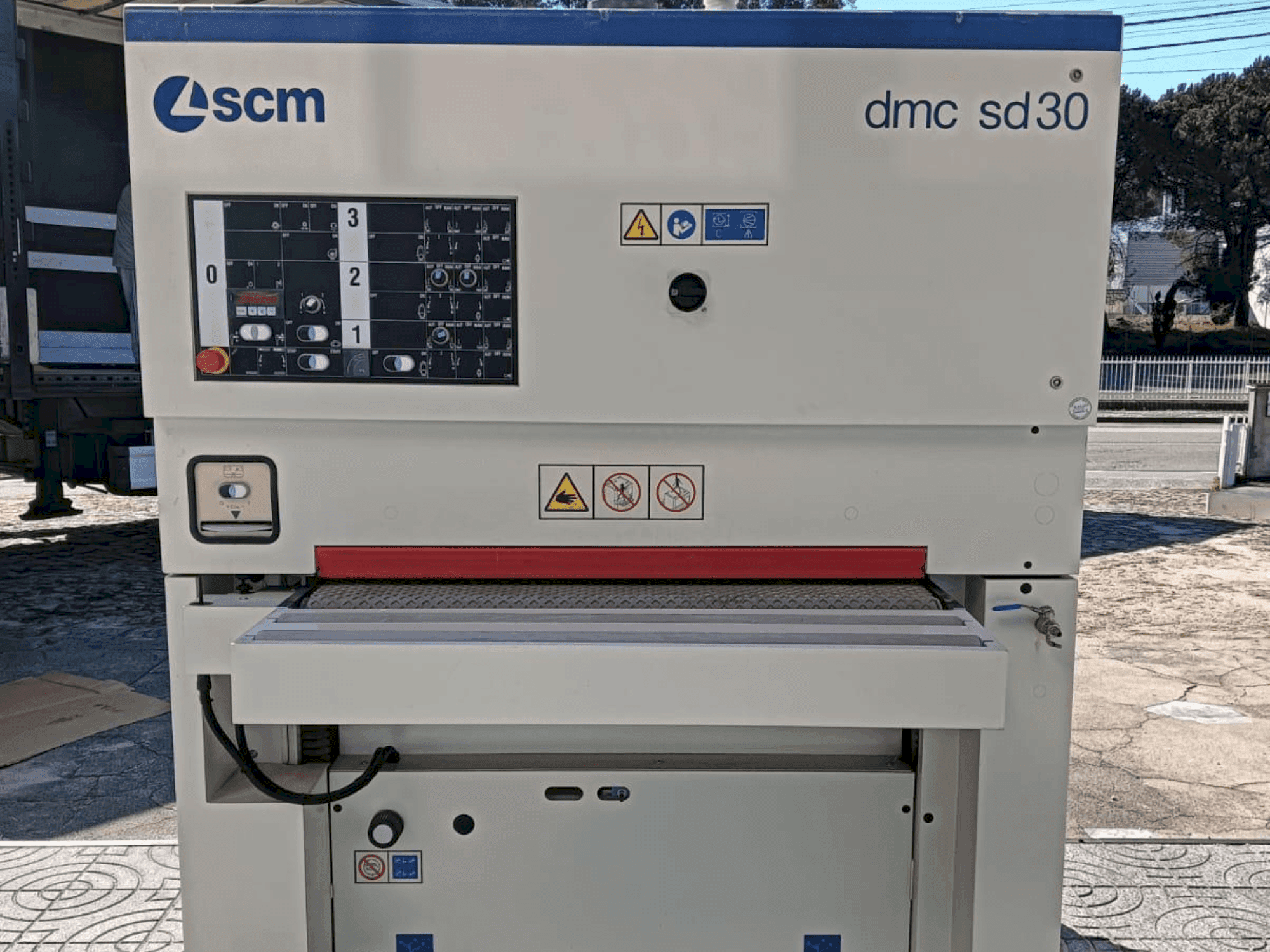 Makine SMCTL DMC SD 30 RCS 110 - Önden görünüm