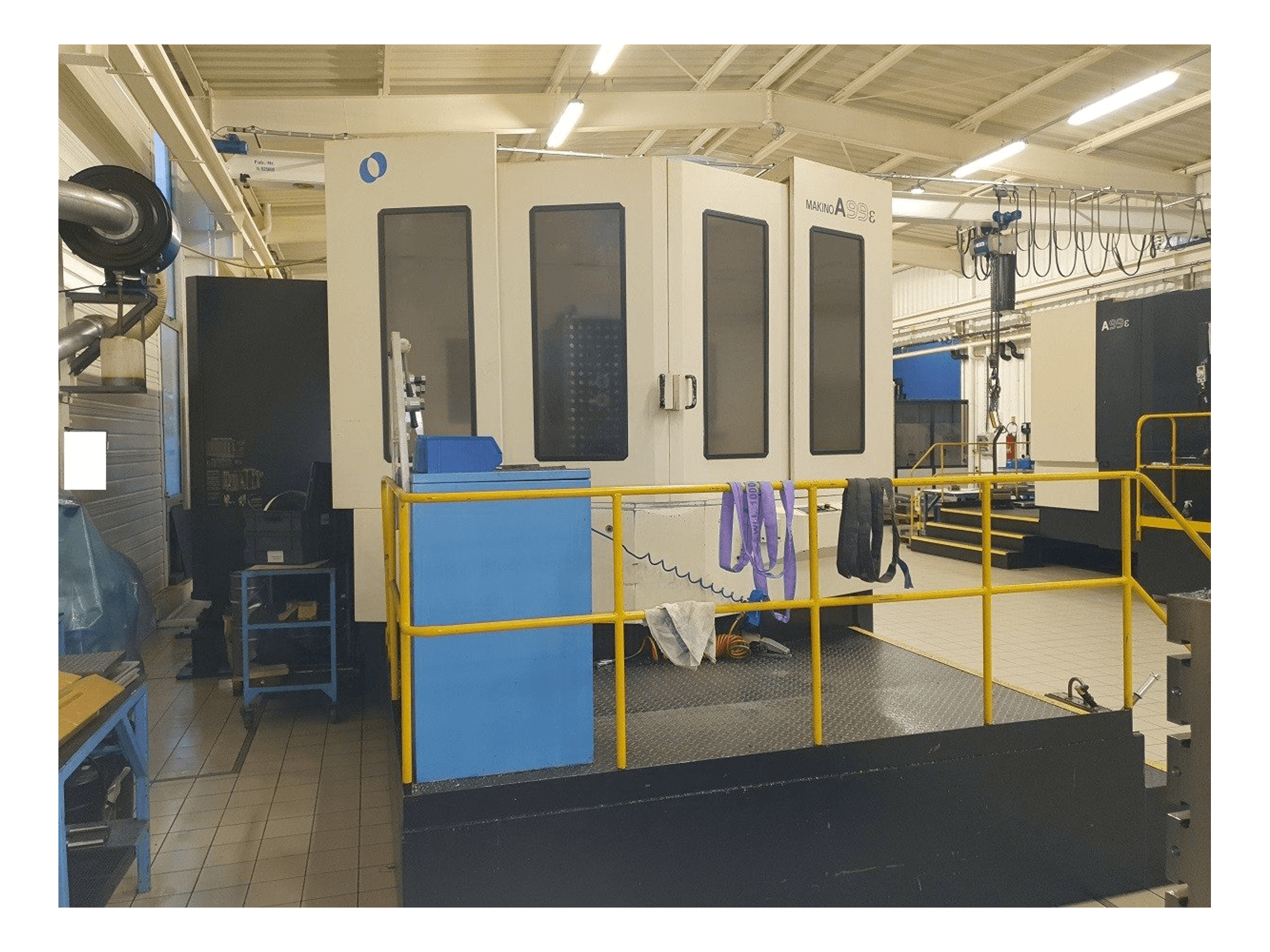 Makine Makino A99 - Önden görünüm