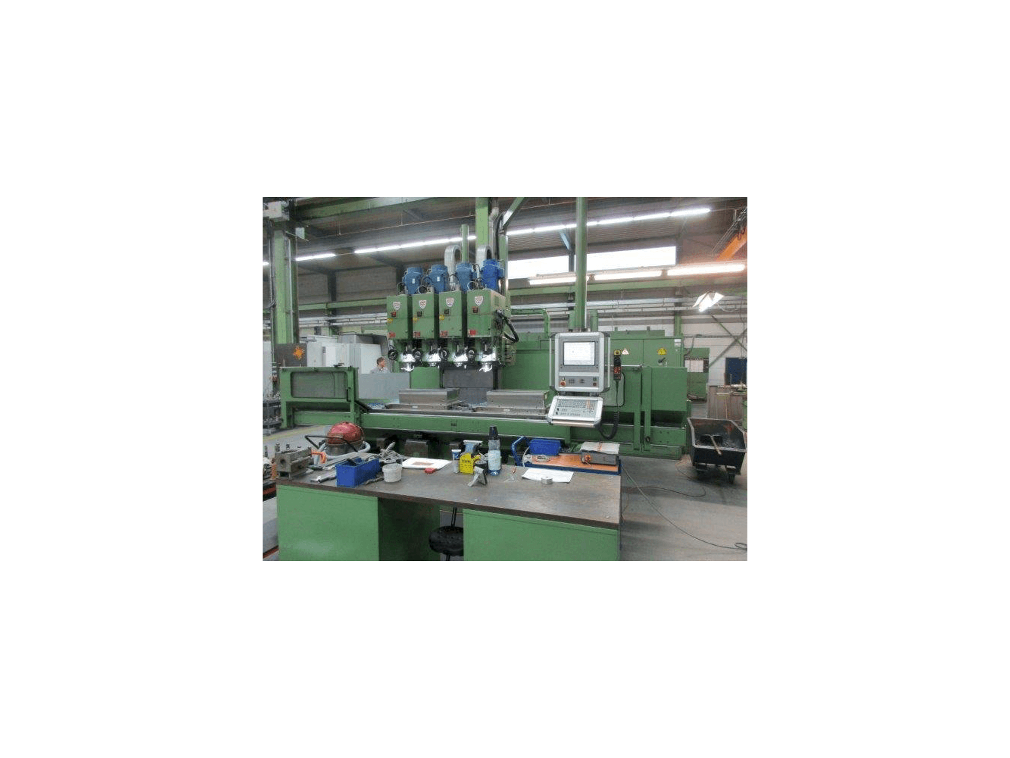 Makine Rambaudi Rammatic 804 - Önden görünüm