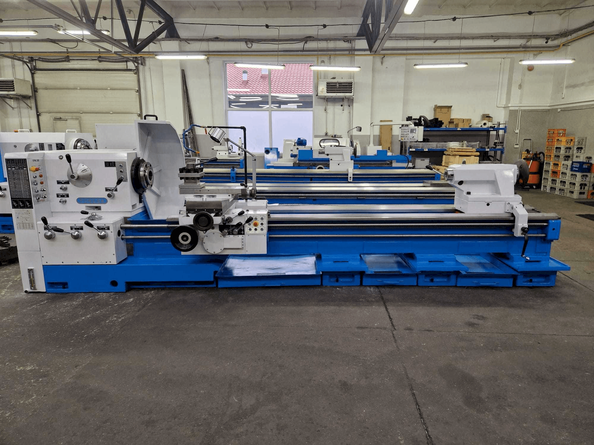 Makine Poreba TPK 80 x 3000 - Önden görünüm