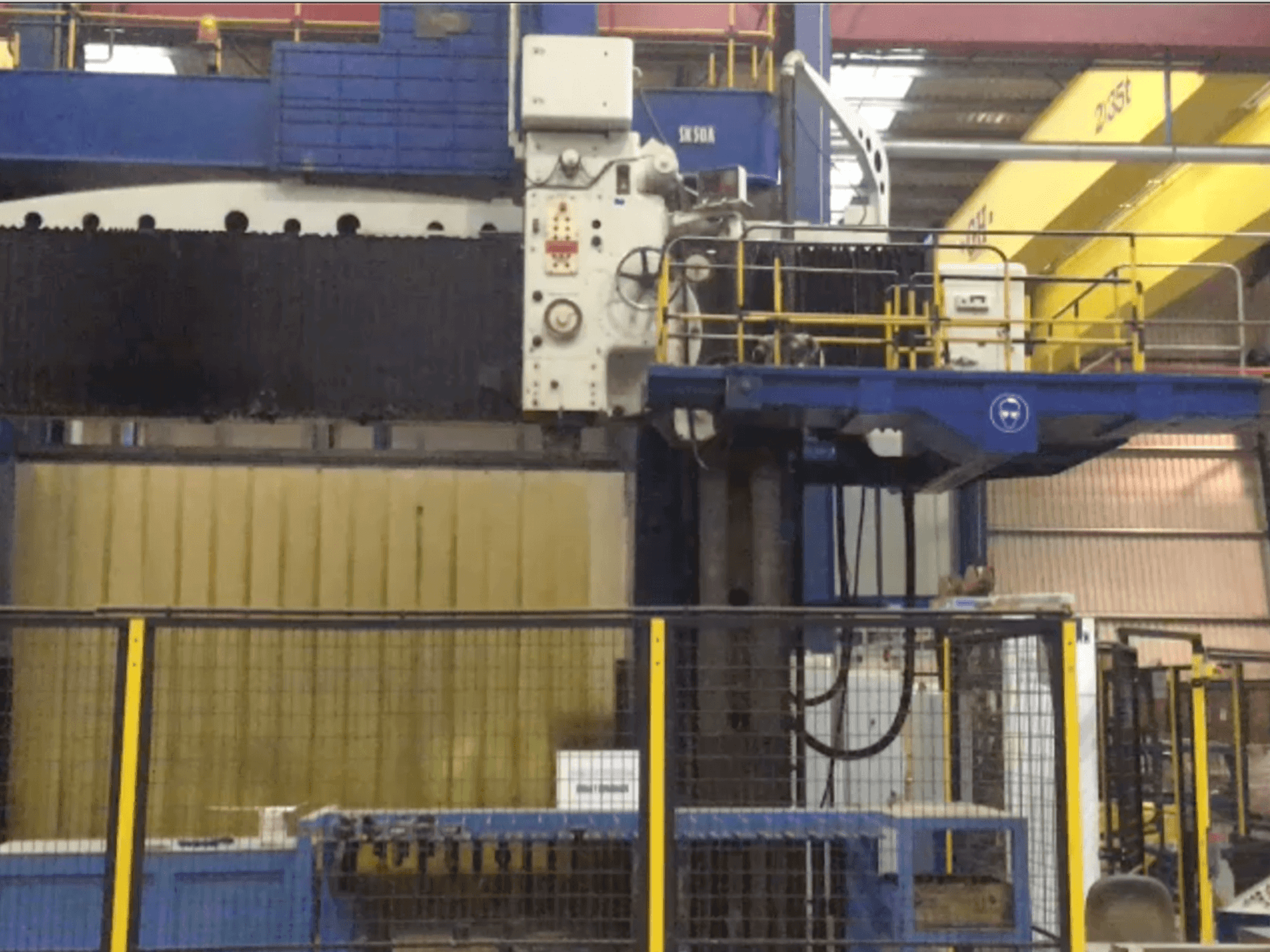 Makine SKODA SK 50 A - Önden görünüm