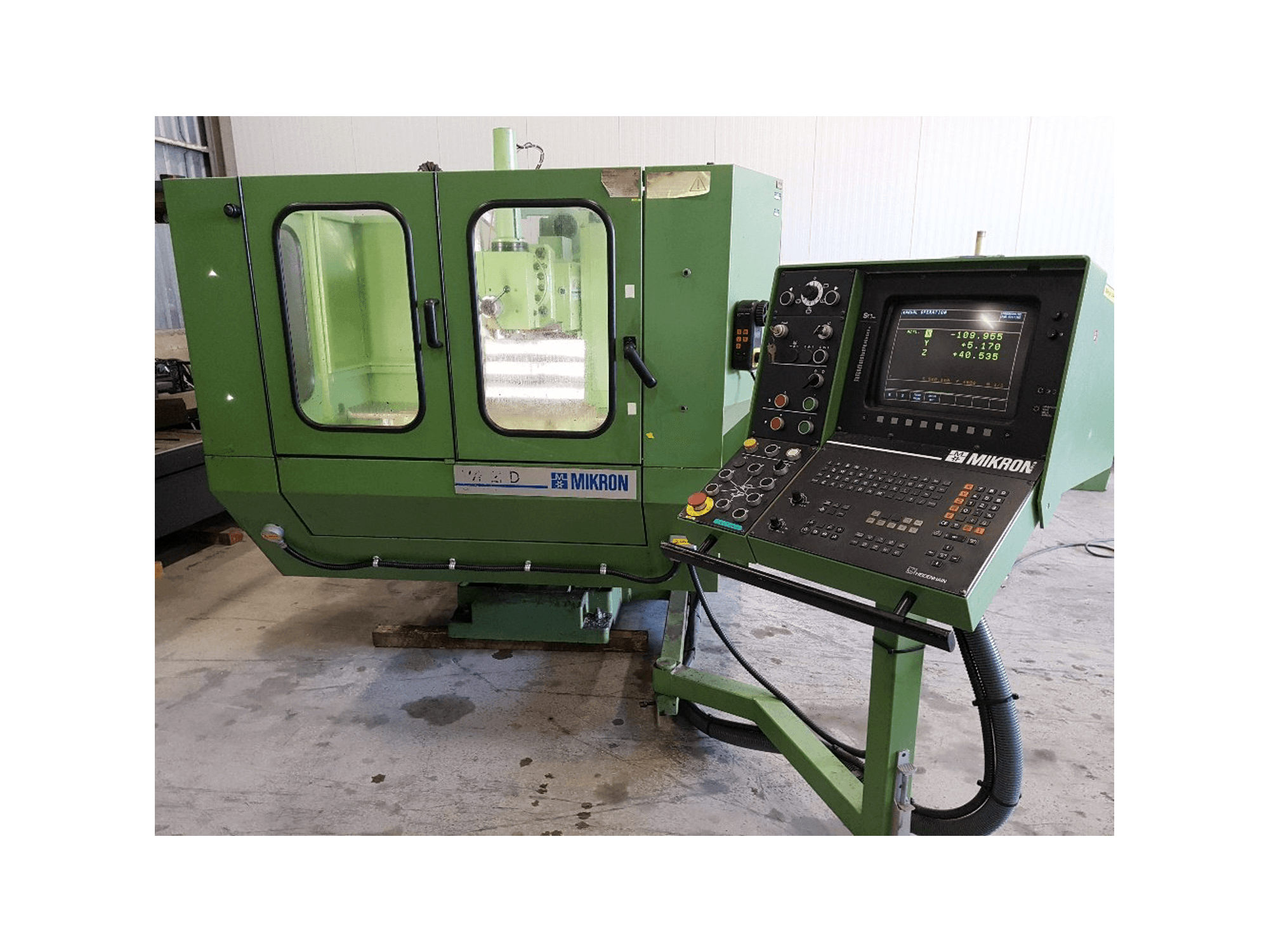 Makine Mikron - Önden görünüm WF 21-D