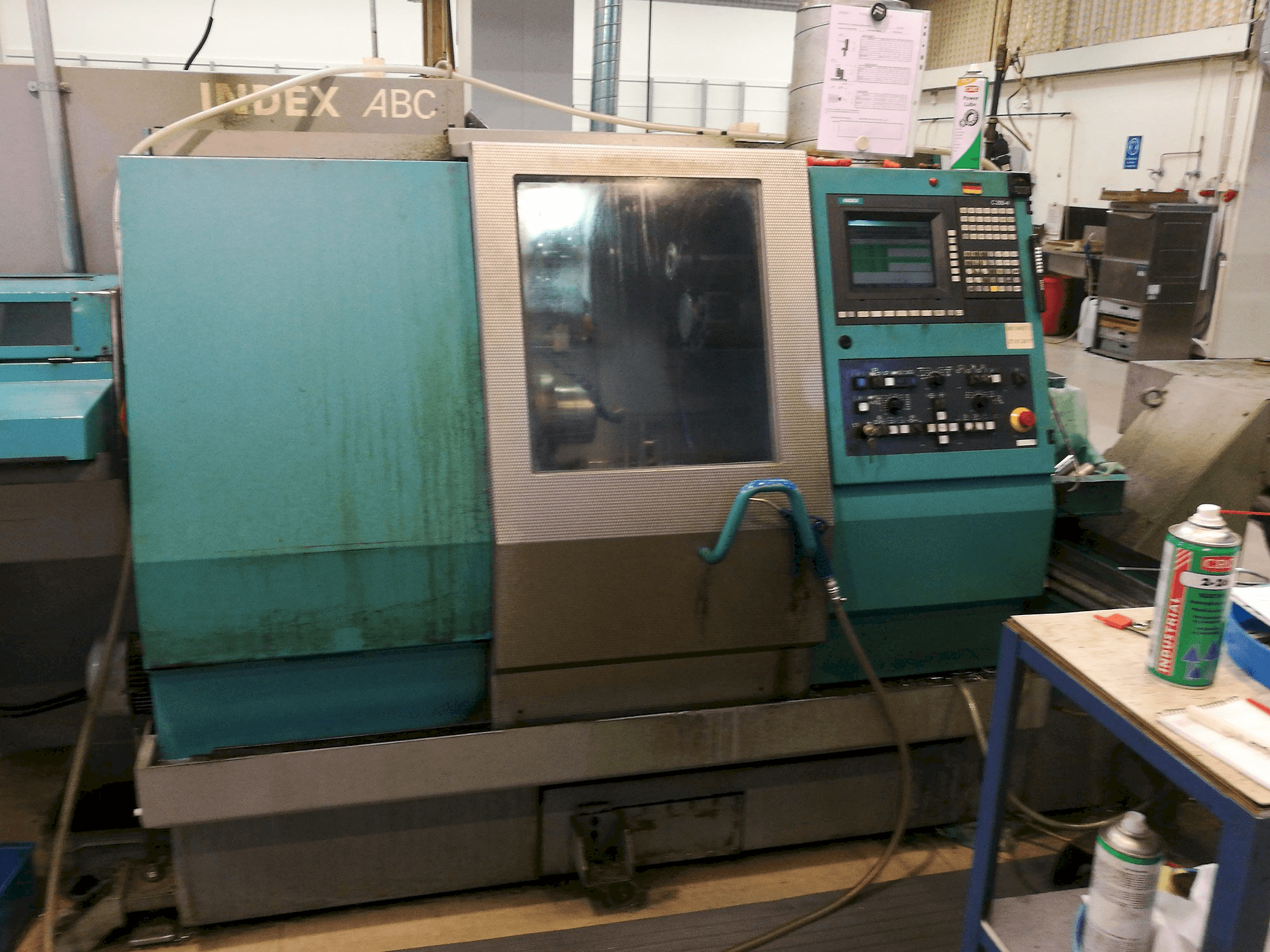 Makine Index - Önden görünüm ABC