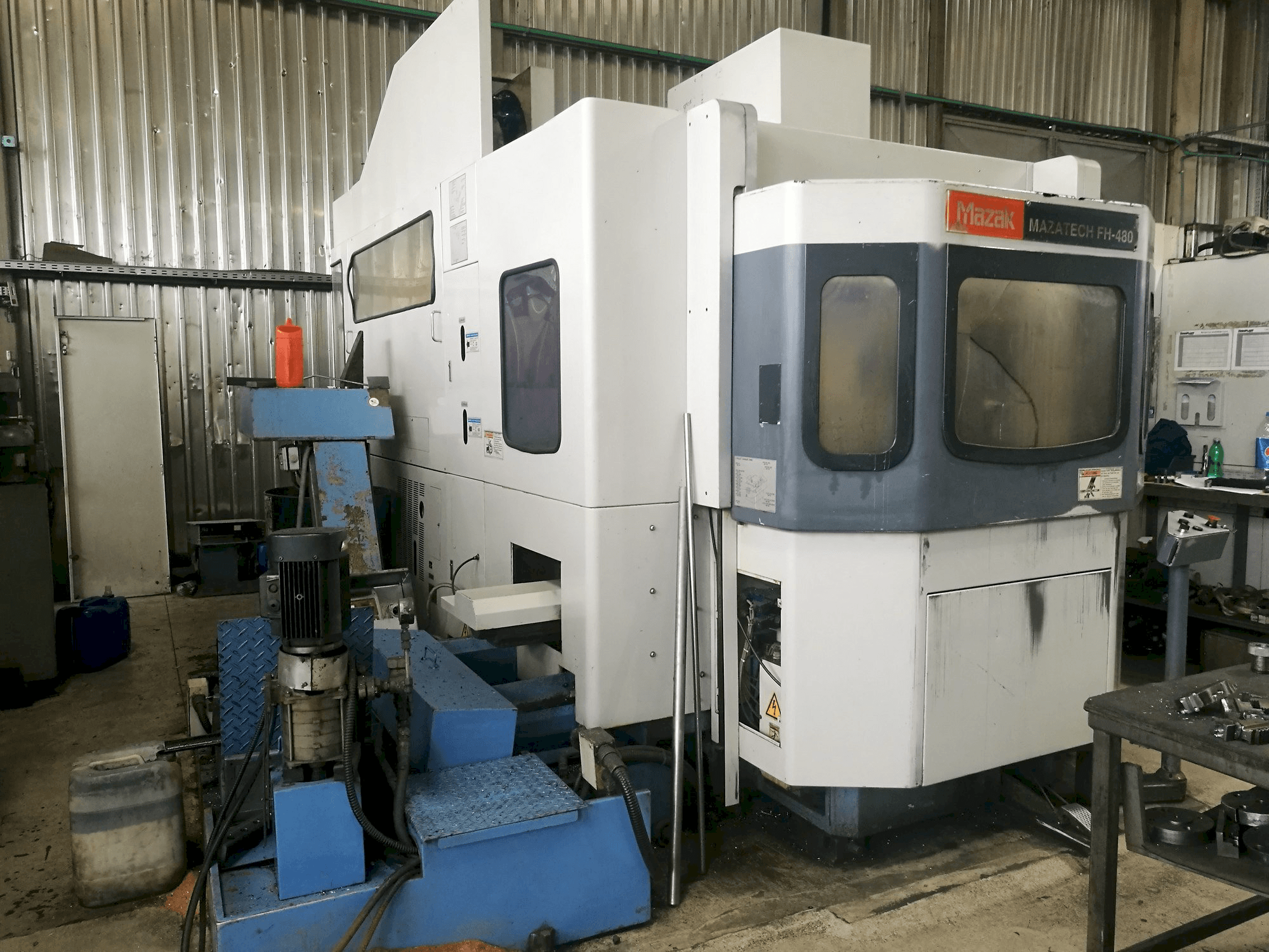 Makine Mazak FH-480 - Sol taraftaki görüntü