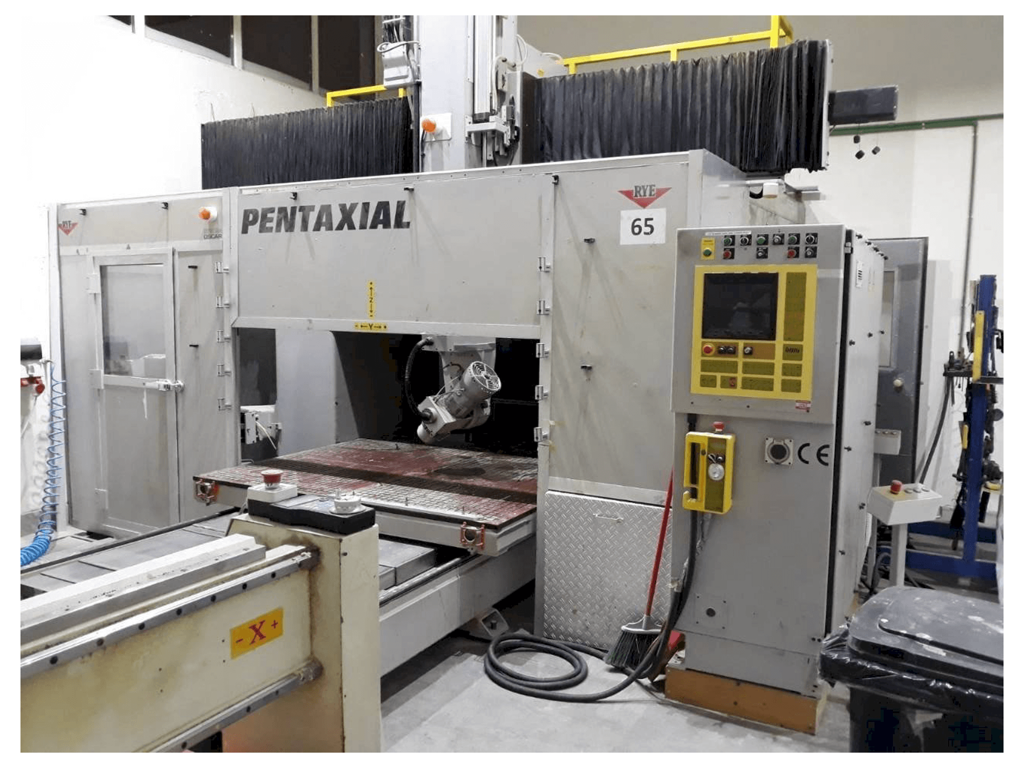 Makine Rye Pentaxial 1710TP - Önden görünüm