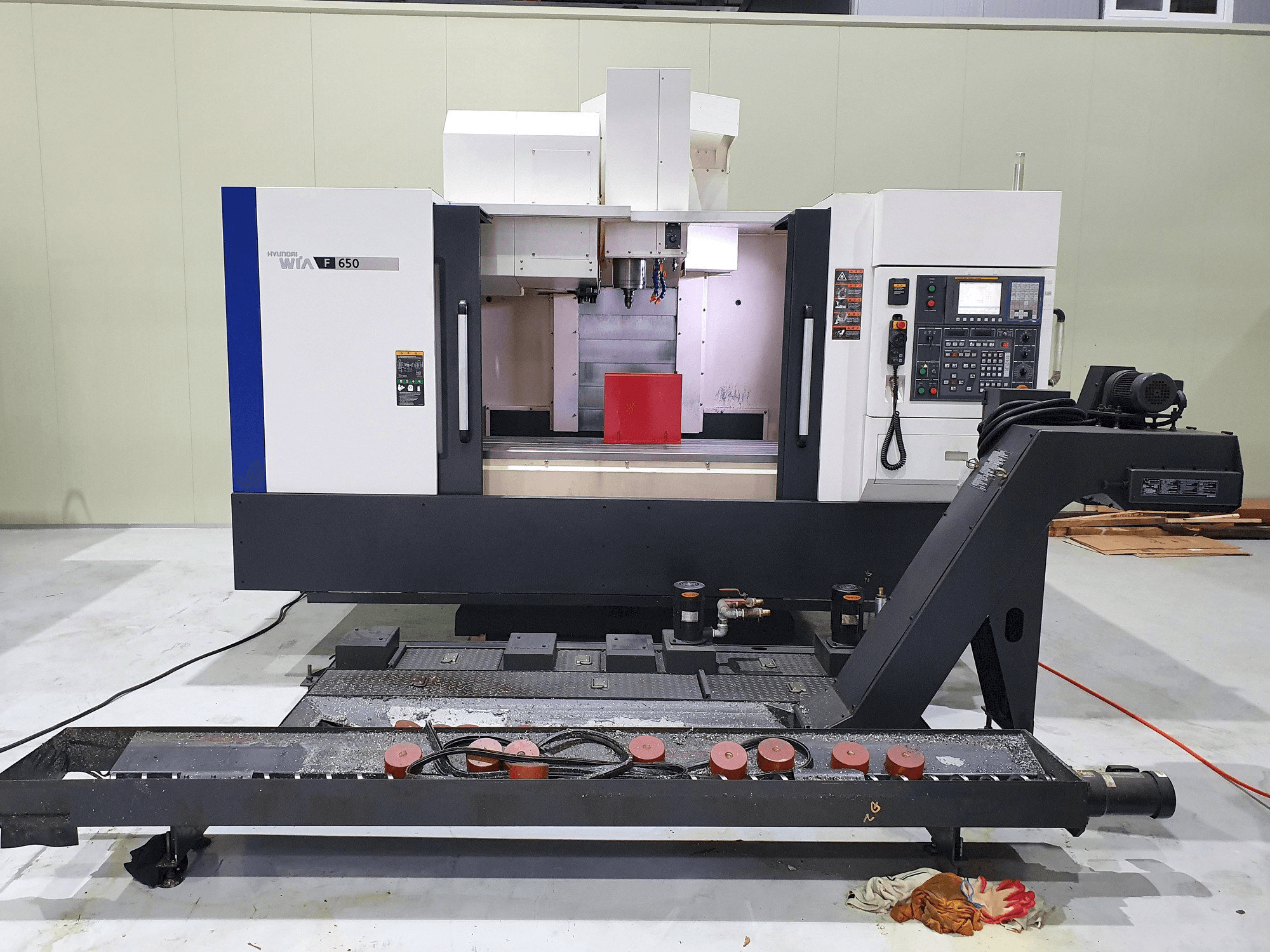 Makine Hyundai Wia F650 - Önden görünüm