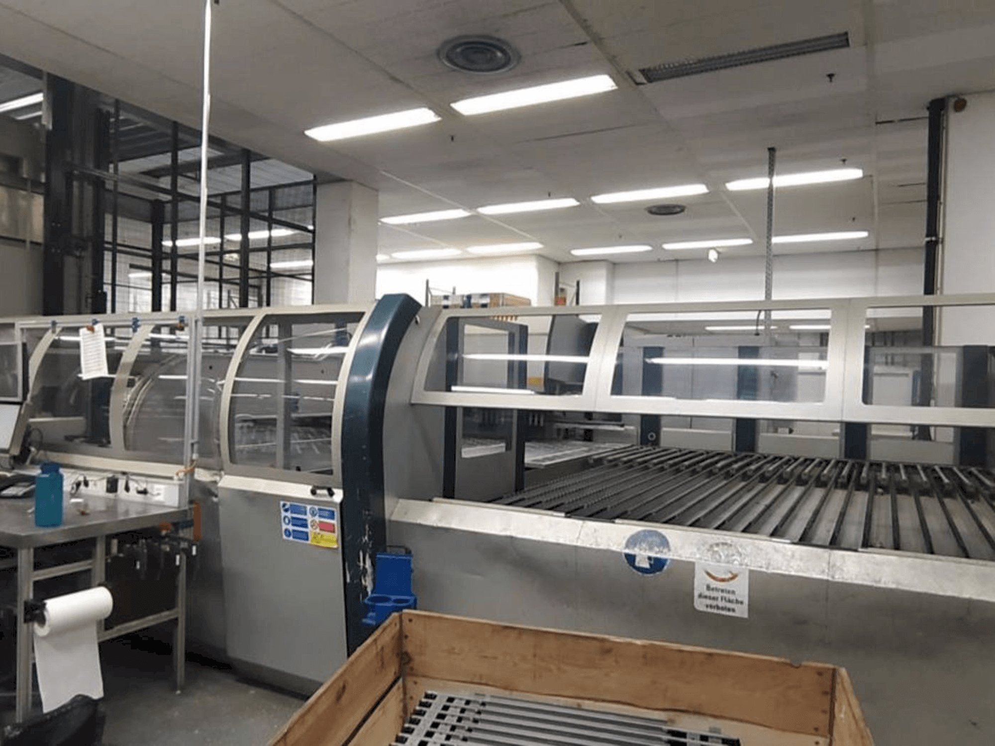 Makine Salvagnini P4 - Önden görünüm