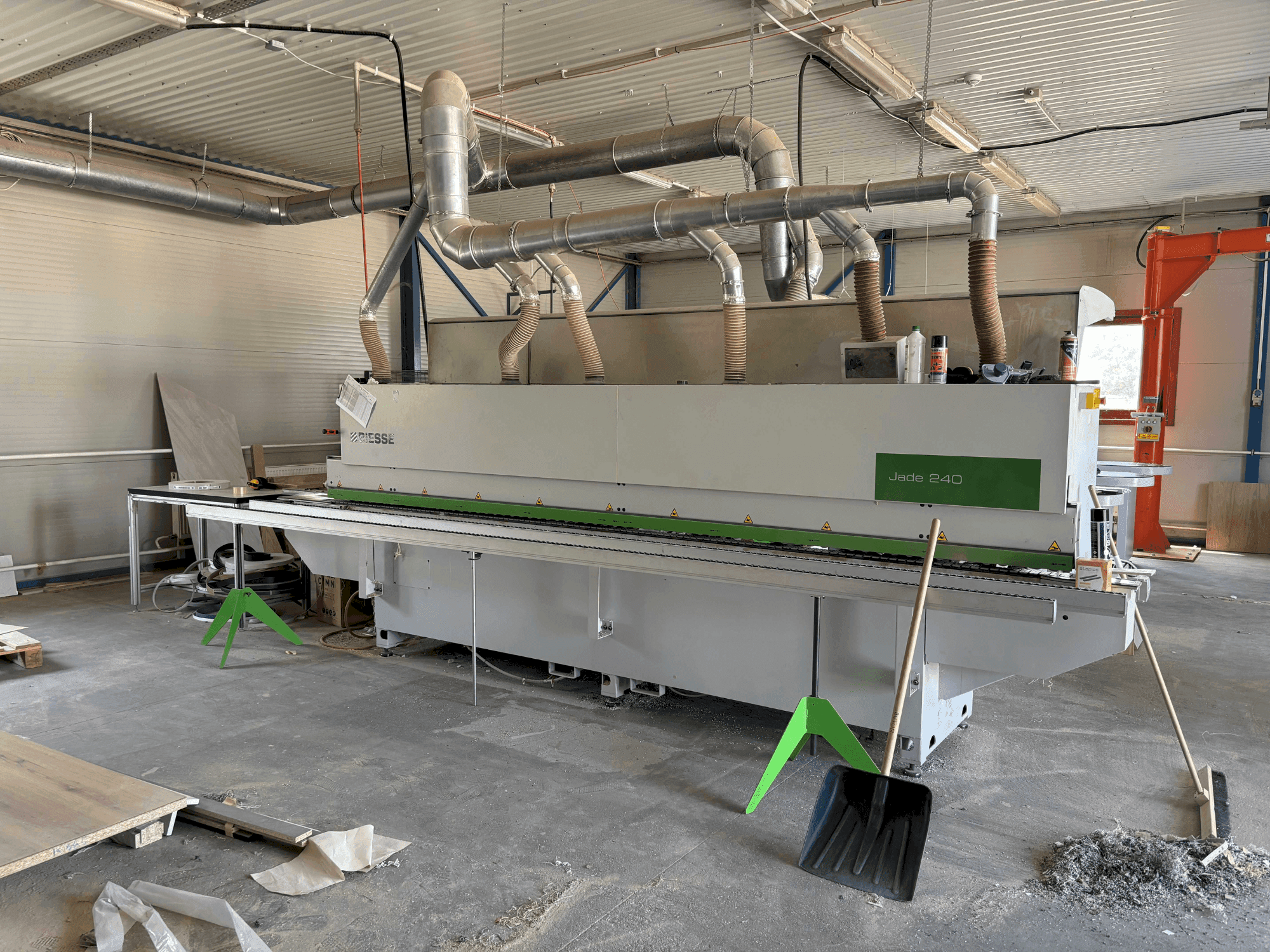 Makine BIESSE Jade 240 - Önden görünüm
