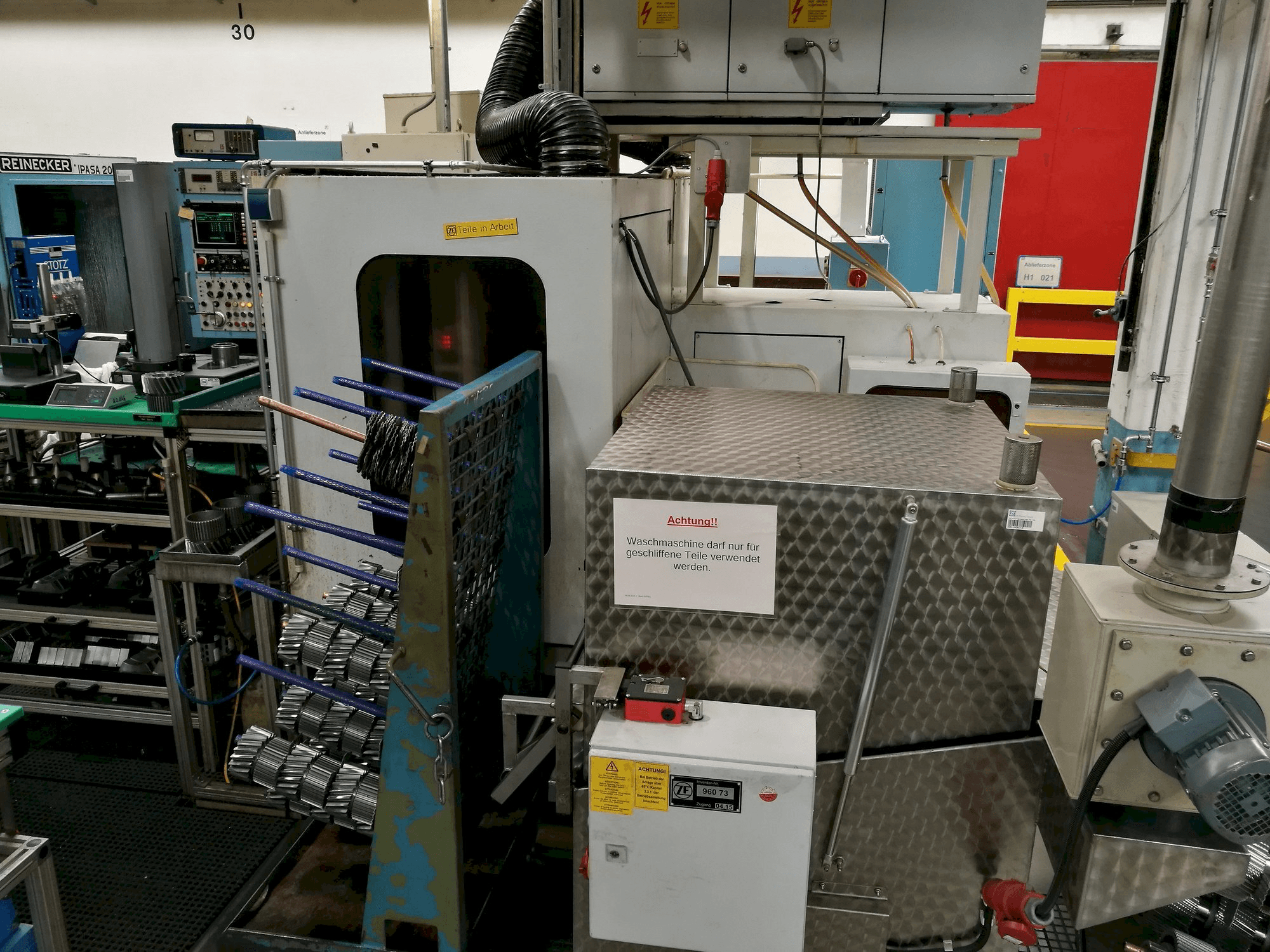 Makine Pfauter PH 280 - Önden görünüm